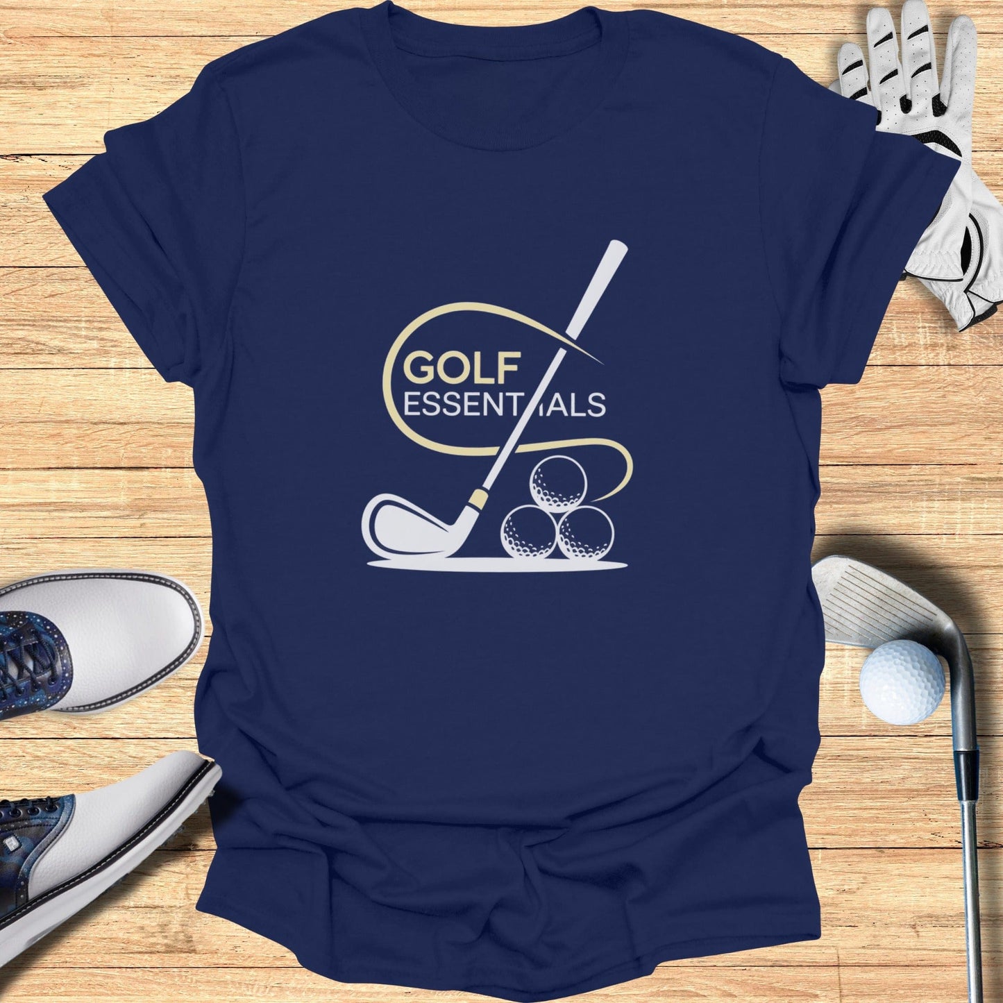 Golf Essentials T-Shirt - Funny Golf Tee by Swing Epic
