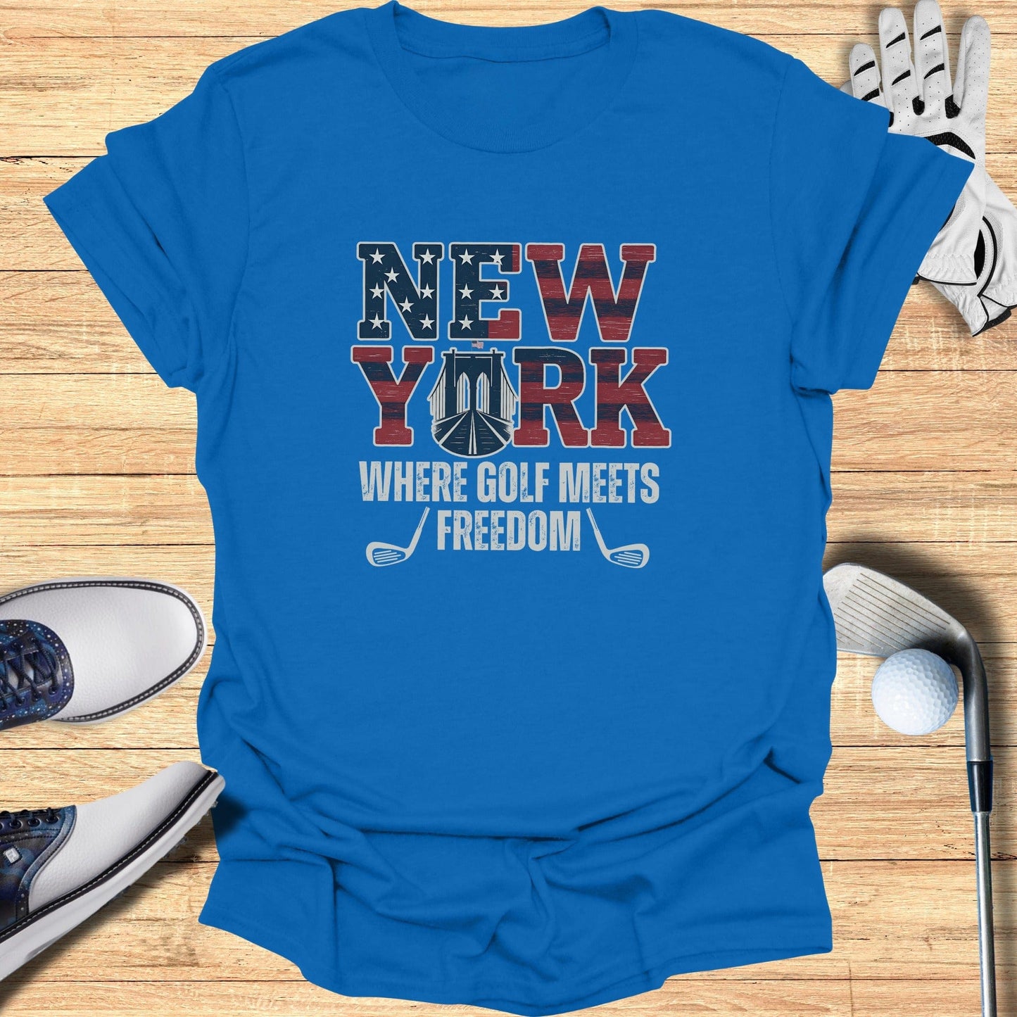 New York City T-Shirt - Funny Golf Tee by Swing Epic