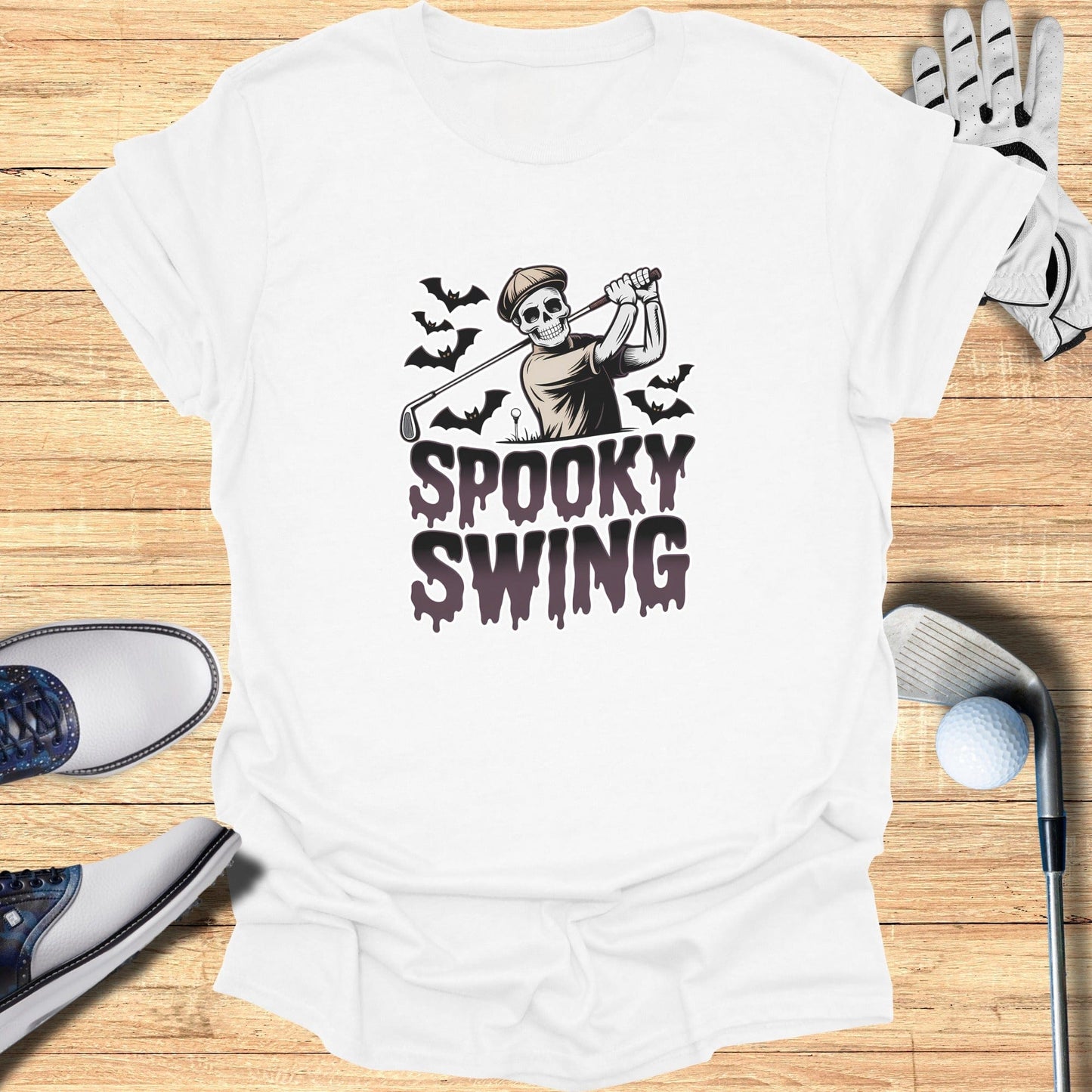 Spooky Swing T-Shirt - Funny Golf Tee by Swing Epic