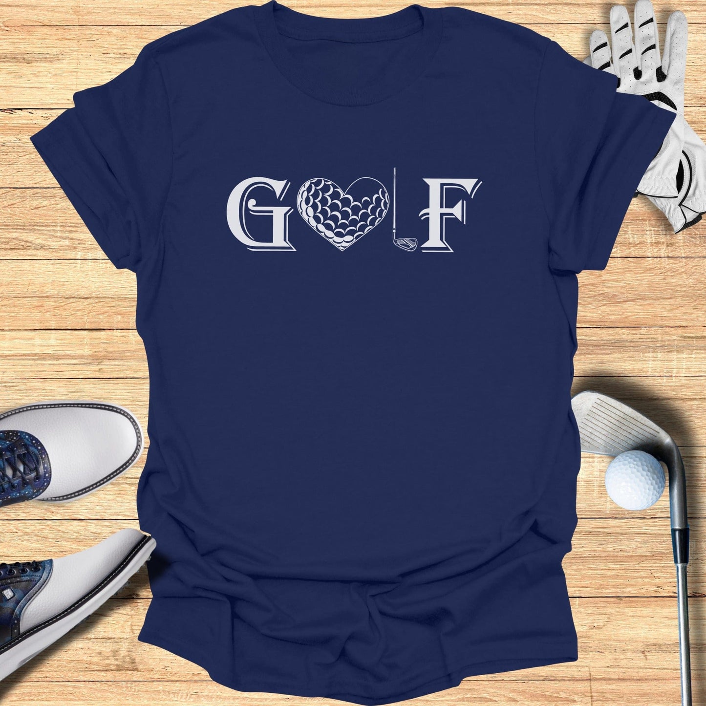 Golf Themed T-Shirt with Unique Design