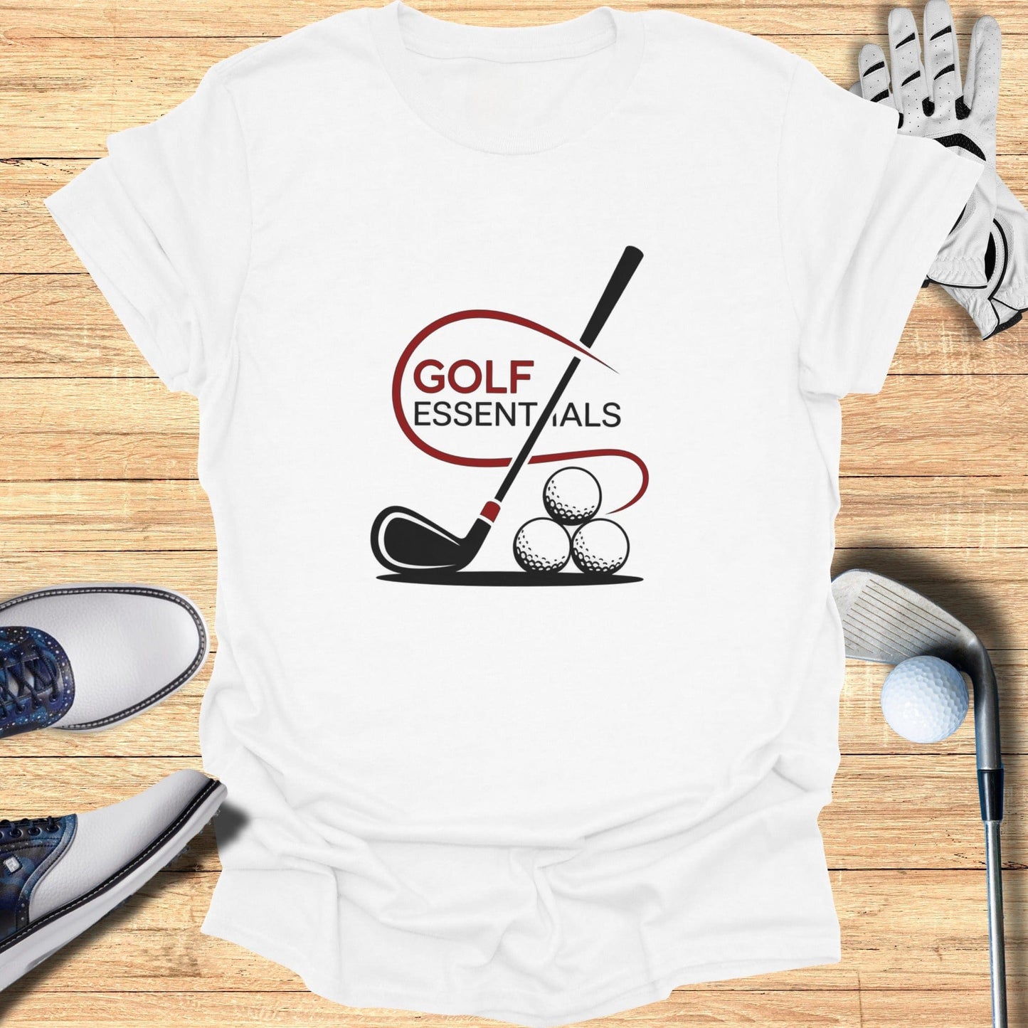 Golf Essentials T-Shirt - Funny Golf Tee by Swing Epic
