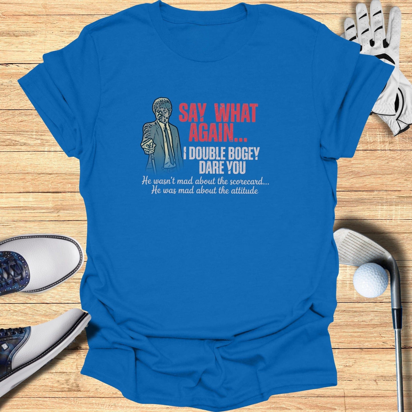 Double Bogey Dare You T-Shirt - Funny Golf Tee by Swing Epic