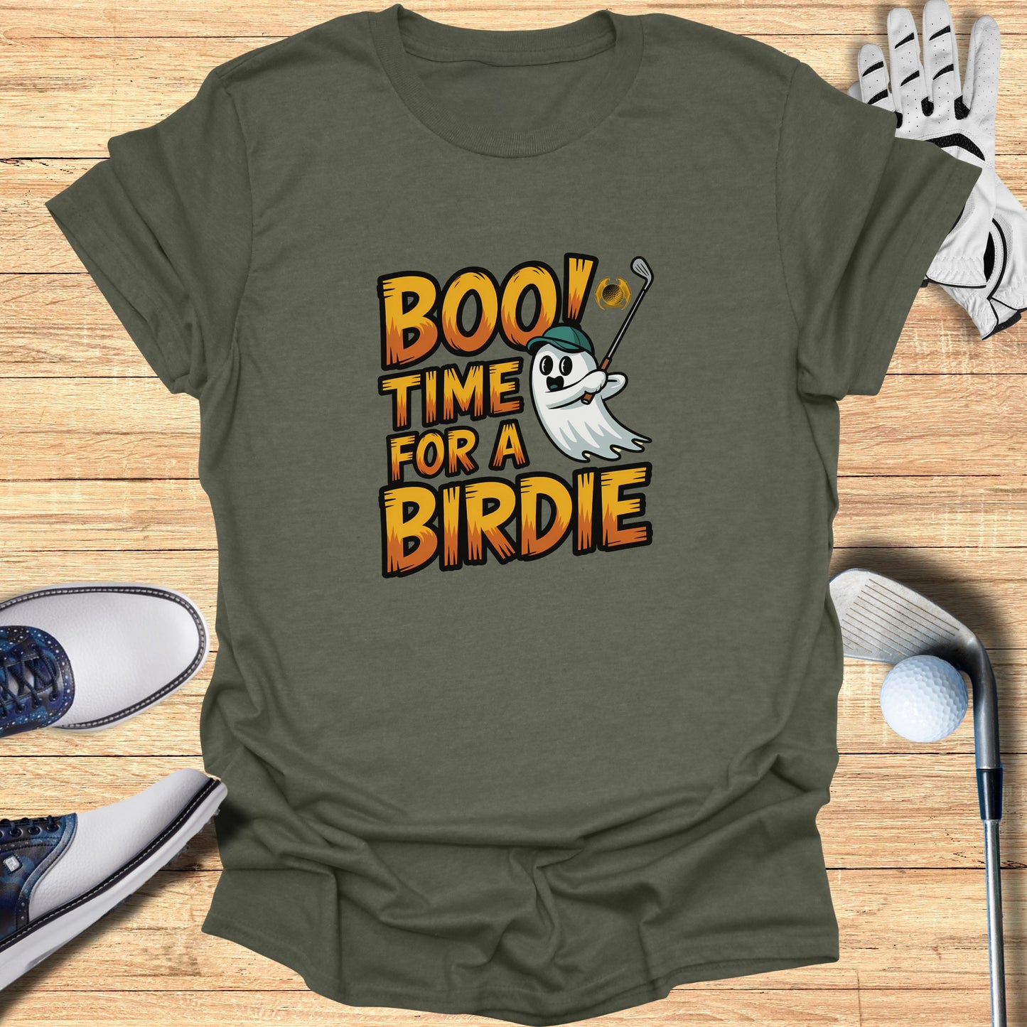 Boo Time For A Birdie Halloween Golf Shirt product