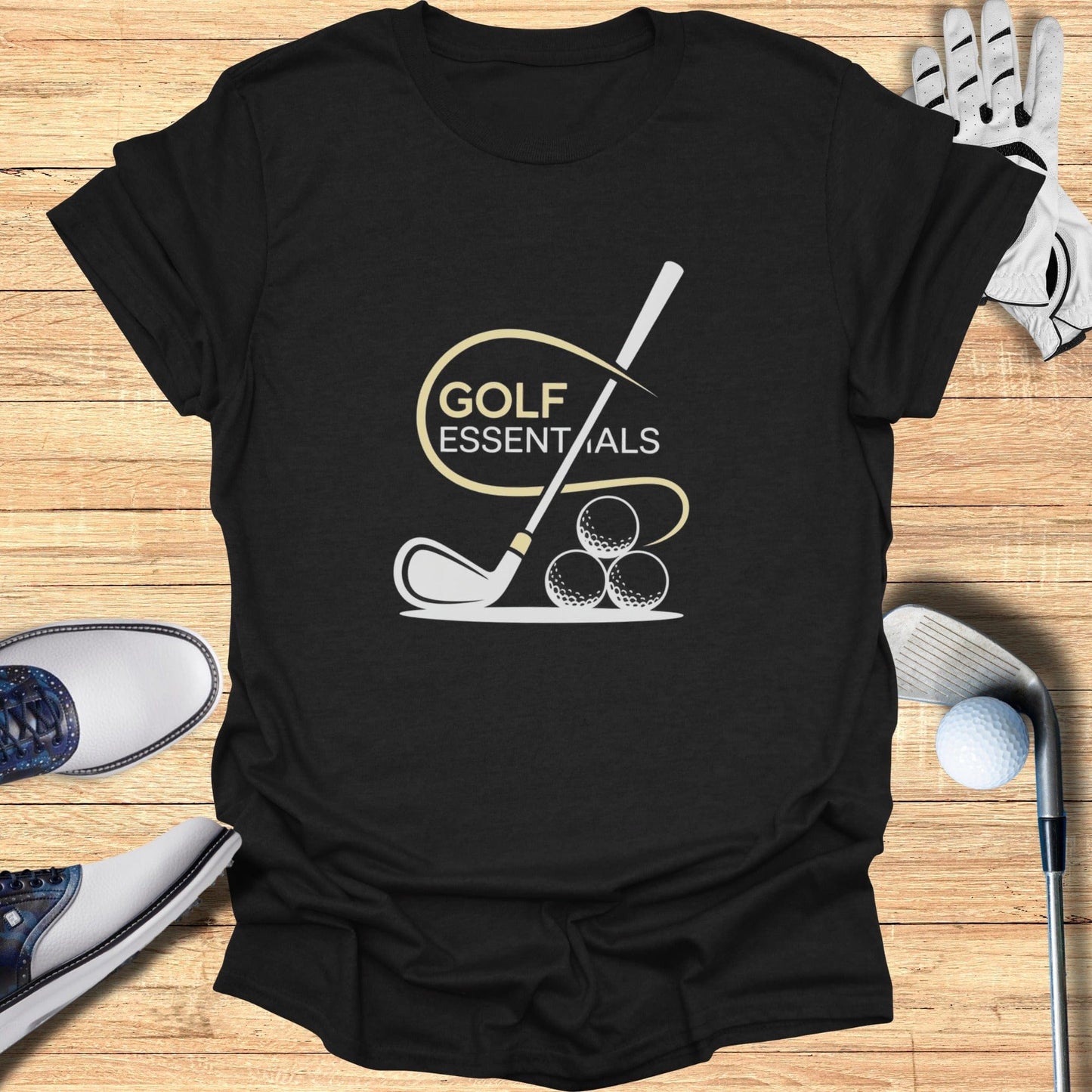 Golf Essentials T-Shirt - Funny Golf Tee by Swing Epic