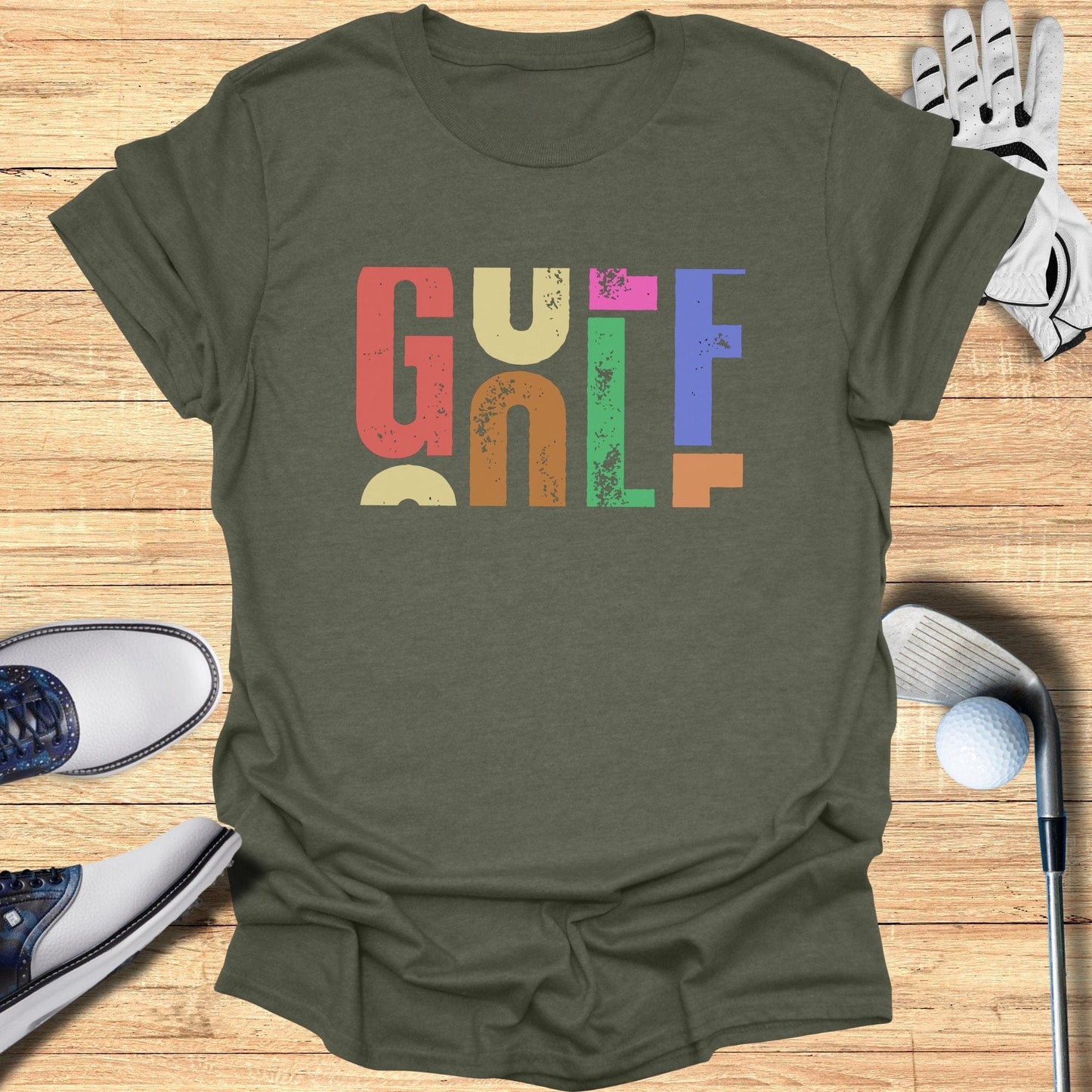 Golf Slot Machine T-Shirt - Funny Golf Tee by Swing Epic