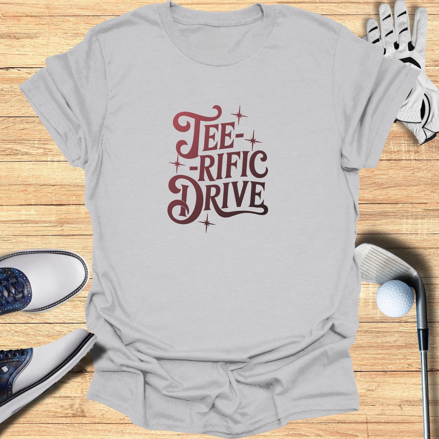 Tee-rific Drive TShirt - Funny Golf Tee by Swing Epic