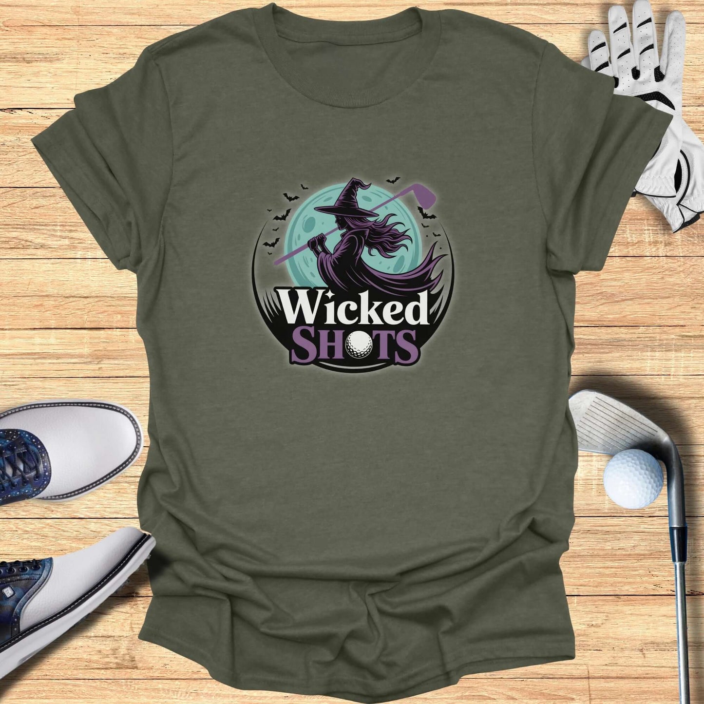 Wicked Shots T-Shirt - Funny Golf Tee by Swing Epic