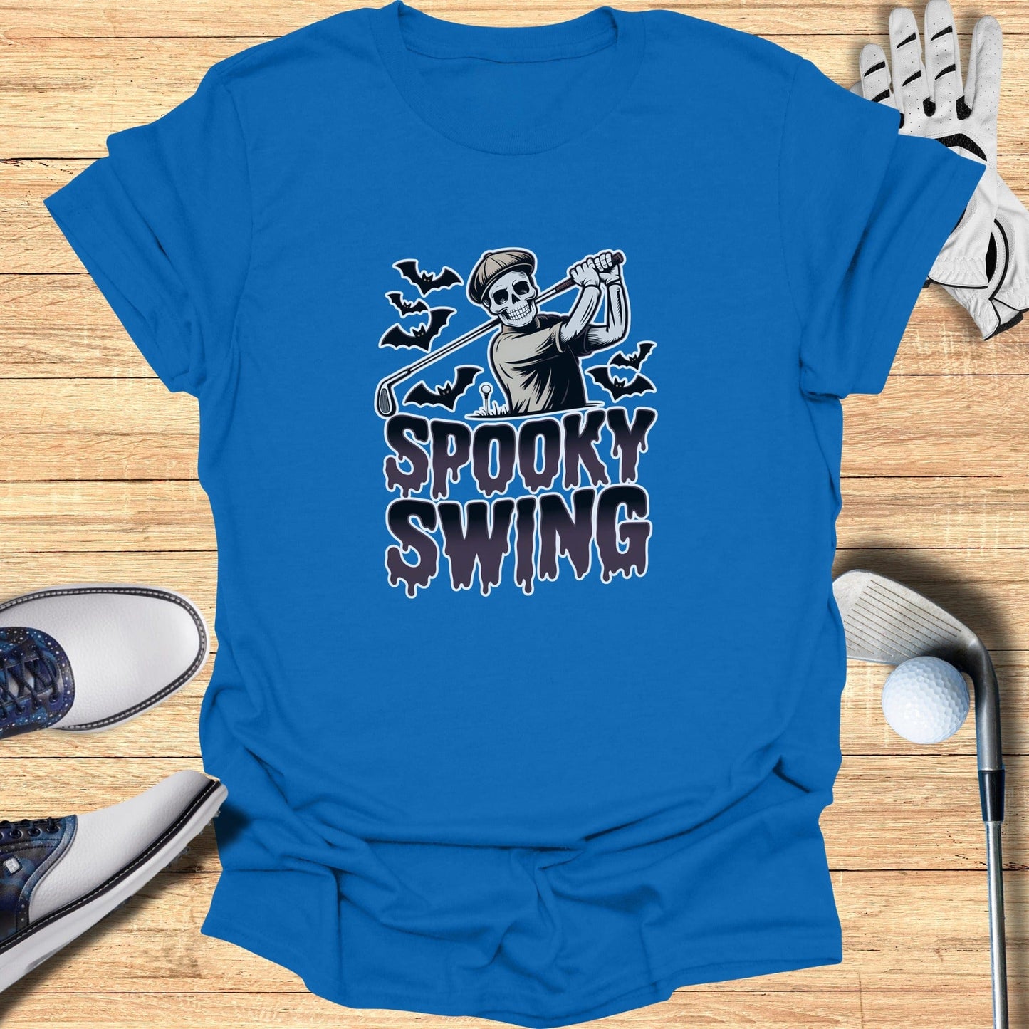 Spooky Swing T-Shirt - Funny Golf Tee by Swing Epic