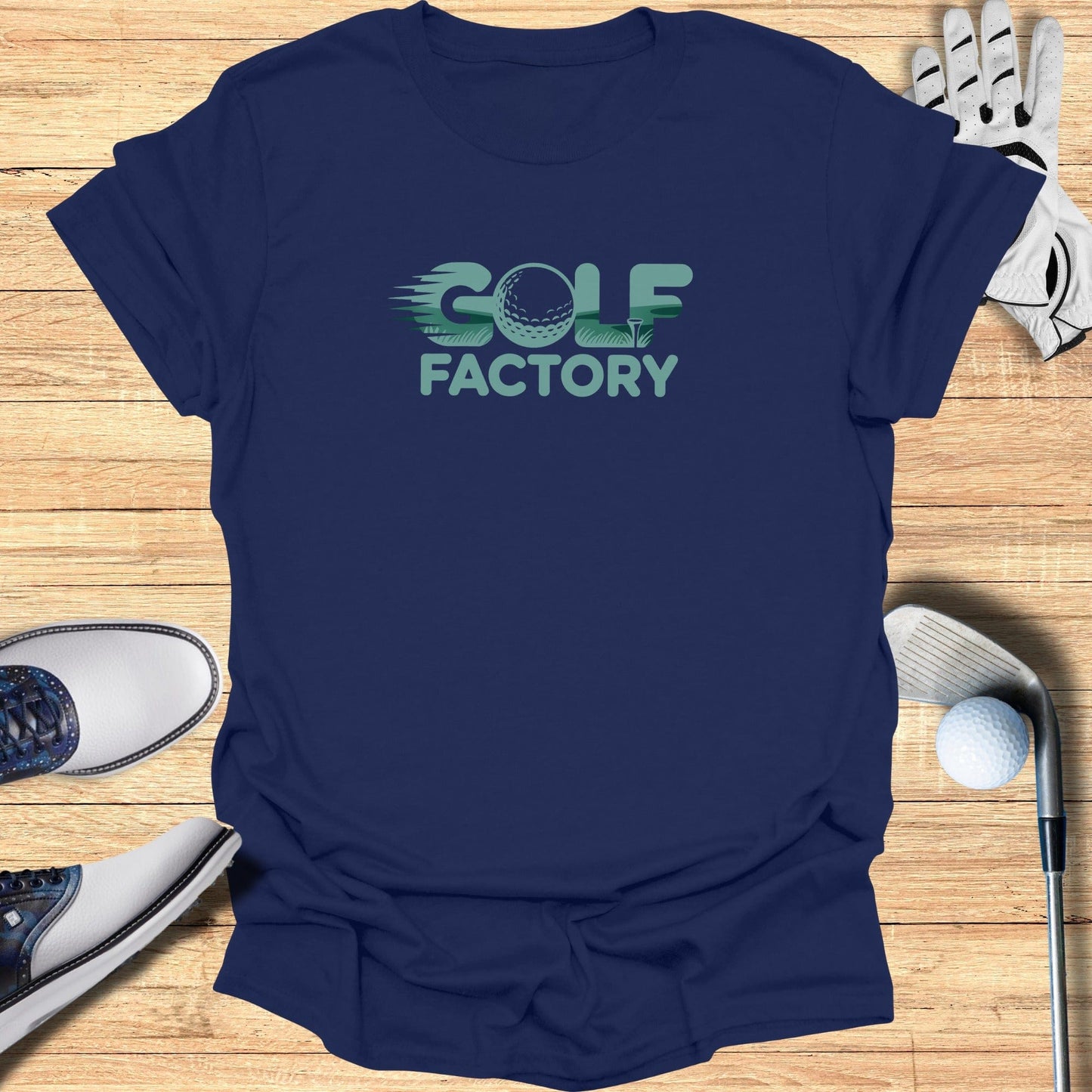 Golf Factory T-Shirt - Funny Golf Tee by Swing Epic