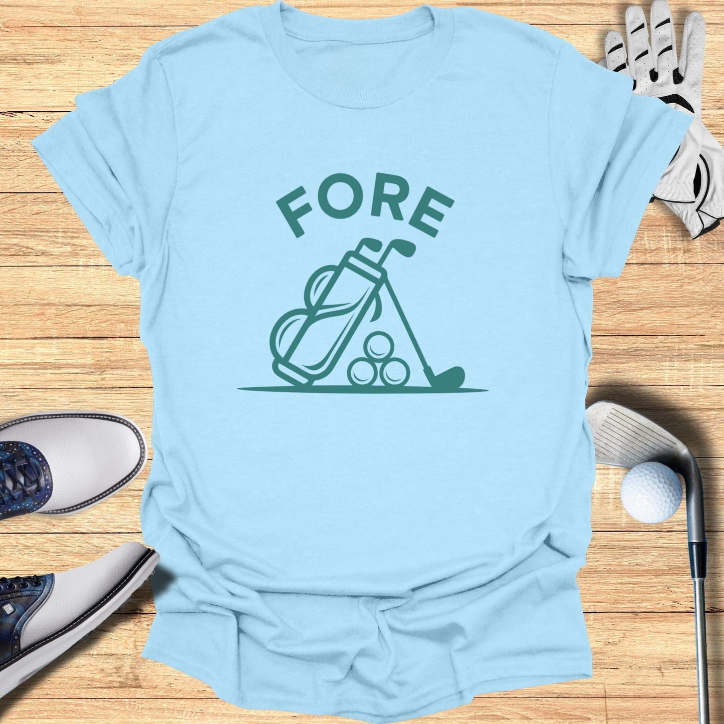 Fore Bag Life T-Shirt - Funny Golf Tee by Swing Epic