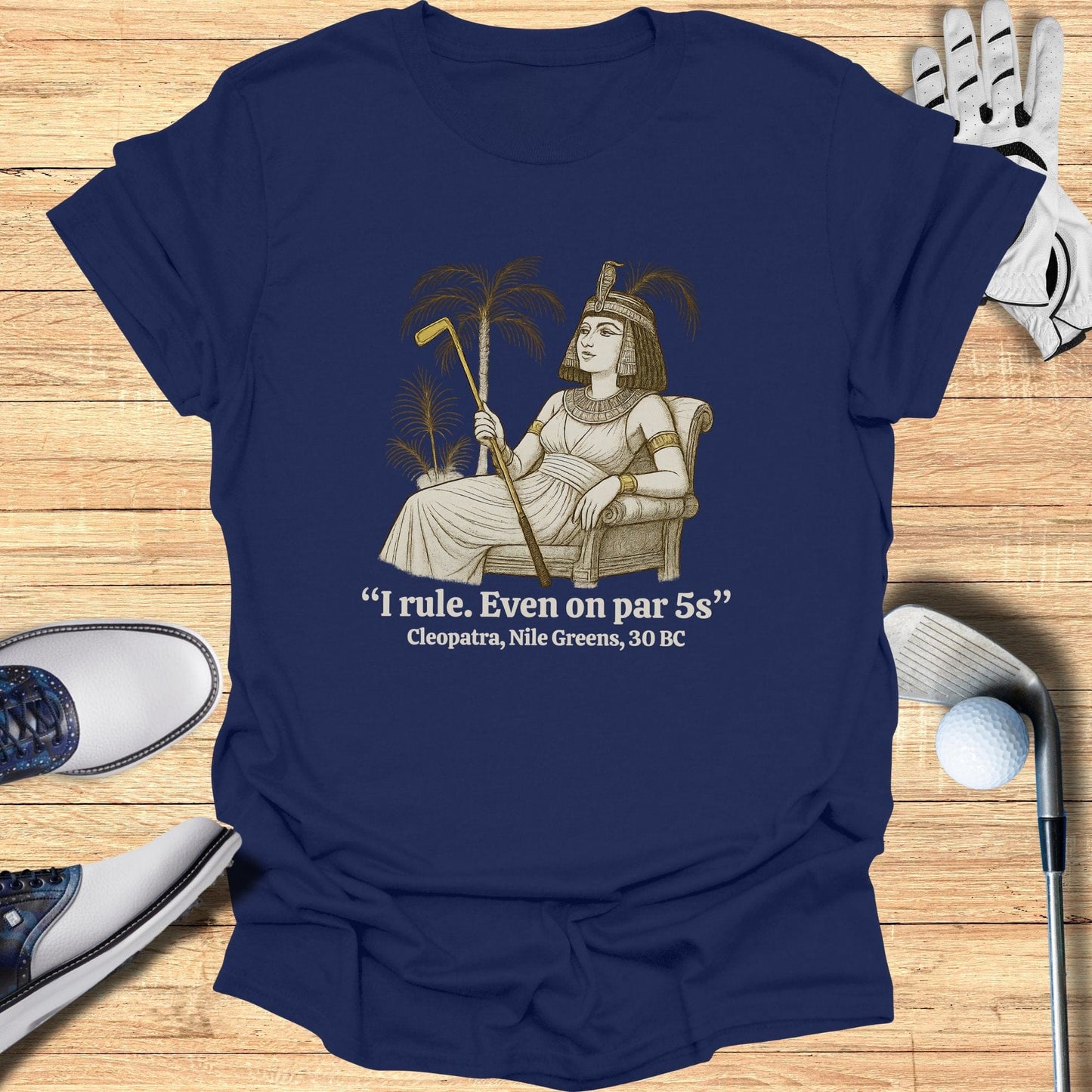 I Rule Even On Par 5S T-Shirt - Funny Golf Tee by Swing Epic