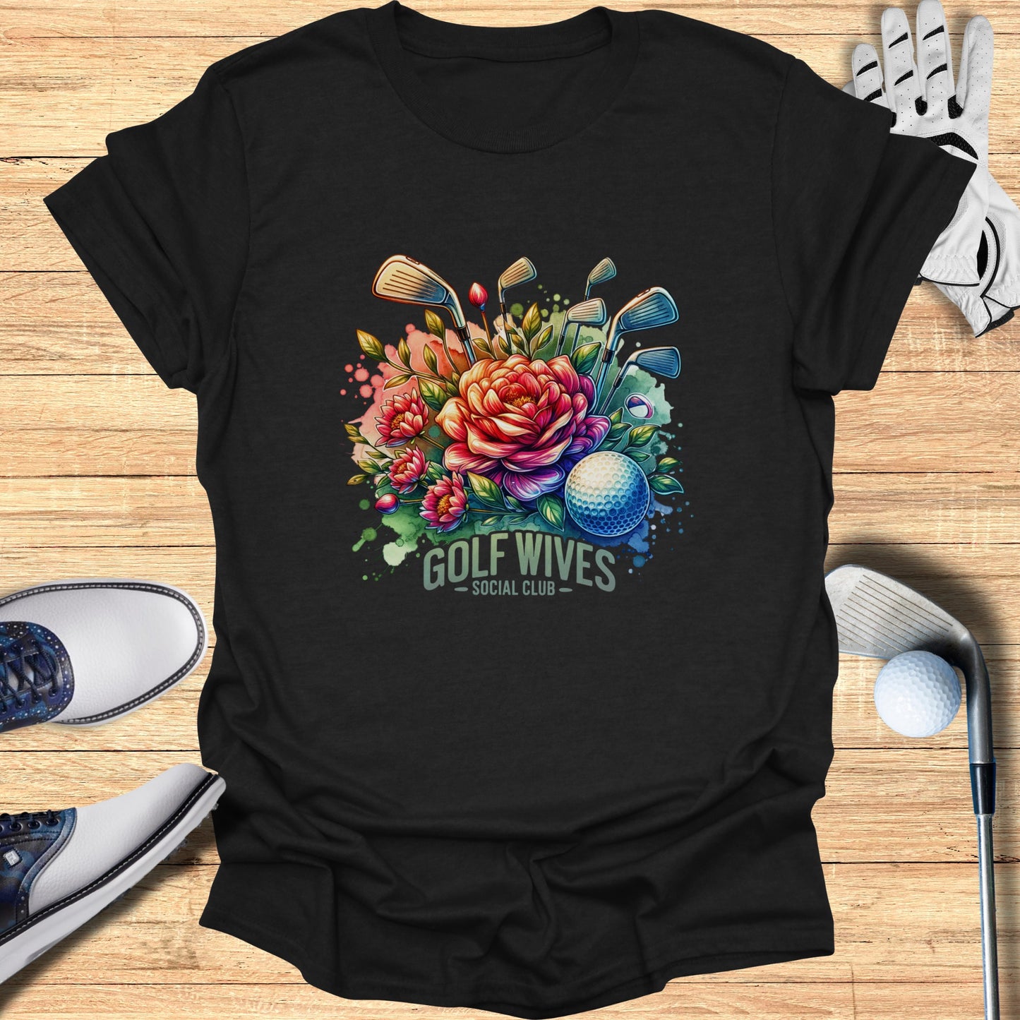 Golf Wives Social Club Floral Graphic T-Shirt product type