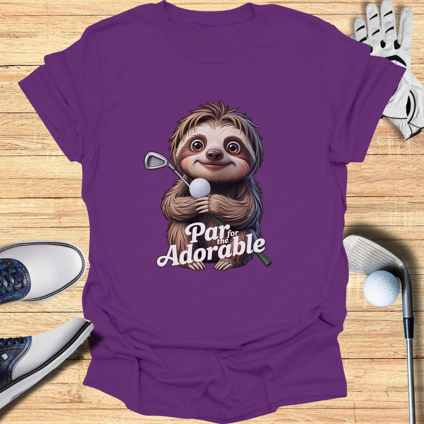 Par for the Adorable T-Shirt - Funny Golf Tee by Swing Epic