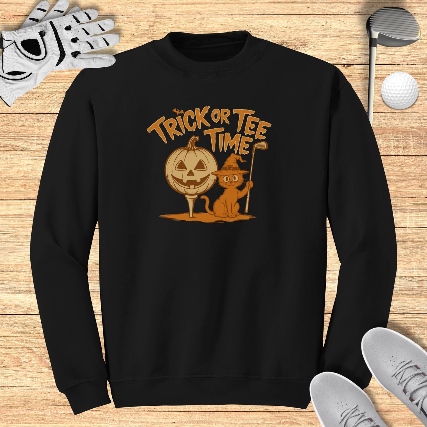 Trick or Tee Time Sweatshirt