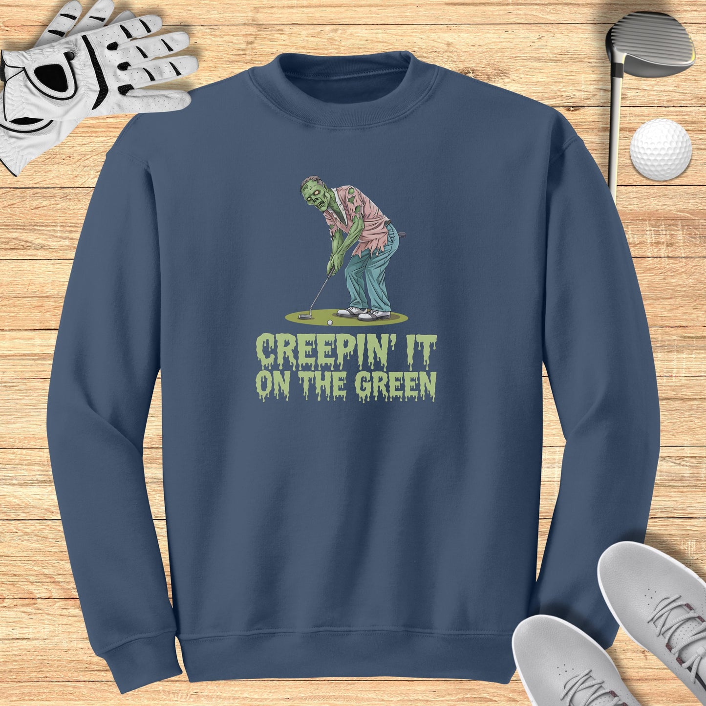 Creepin’ It on the Green Sweatshirt
