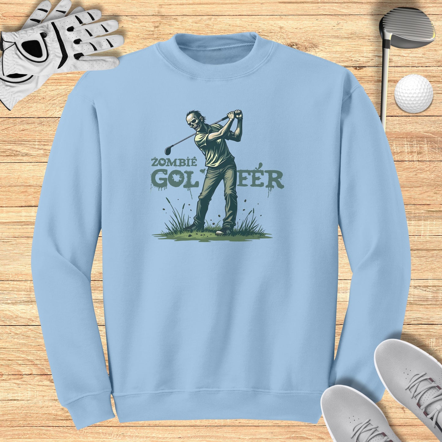 Zombie Golfer Sweatshirt