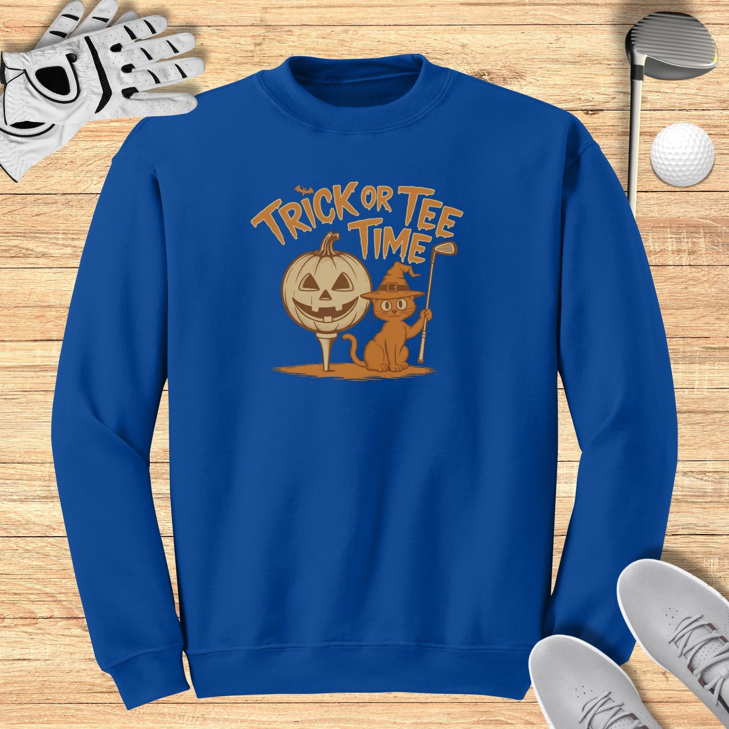 Trick or Tee Time Sweatshirt