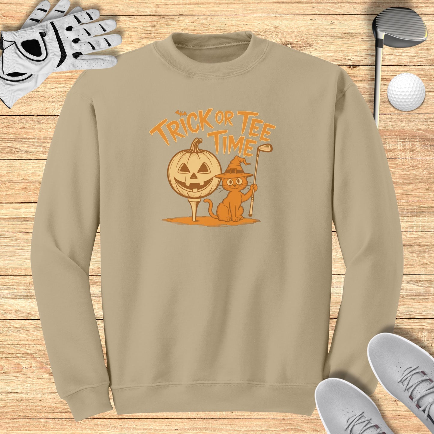 Trick or Tee Time Sweatshirt