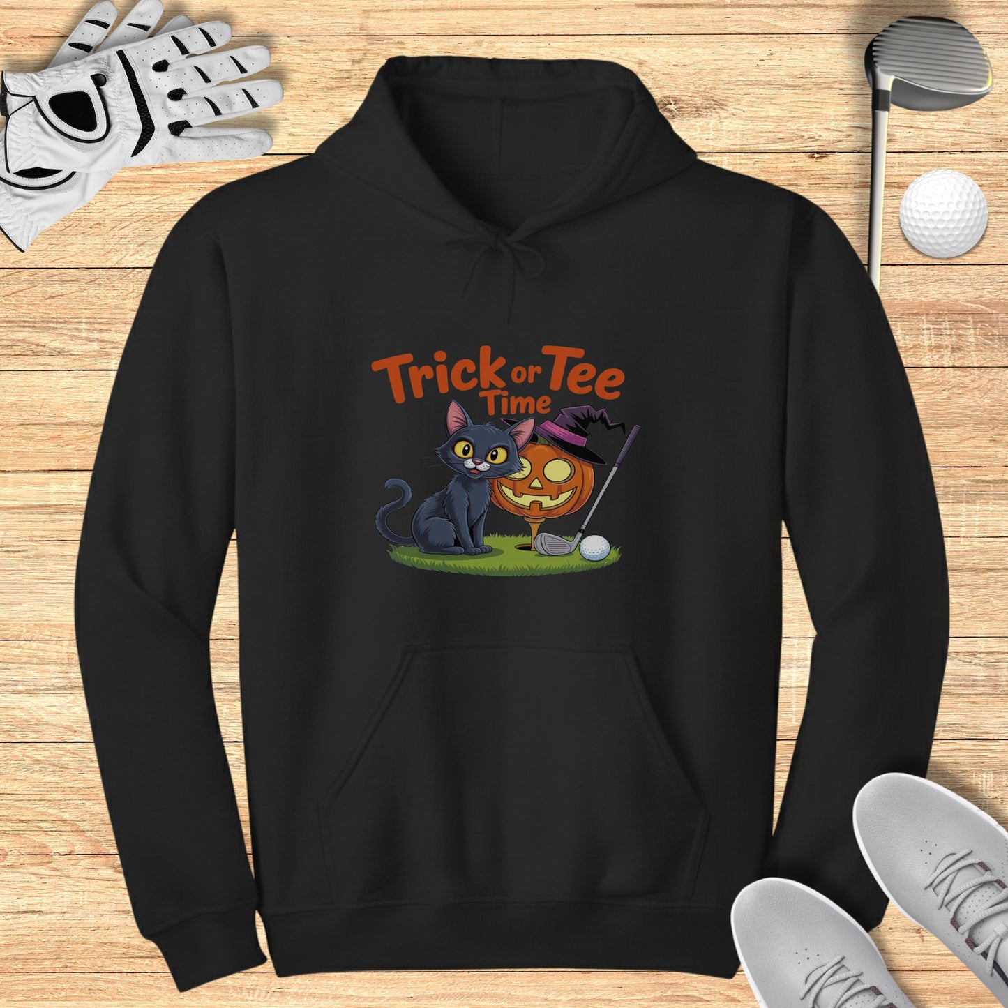 Trick or Tee Time Hoodie