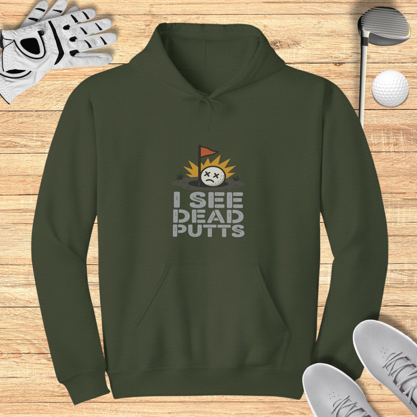 I See Dead Putts Hoodie