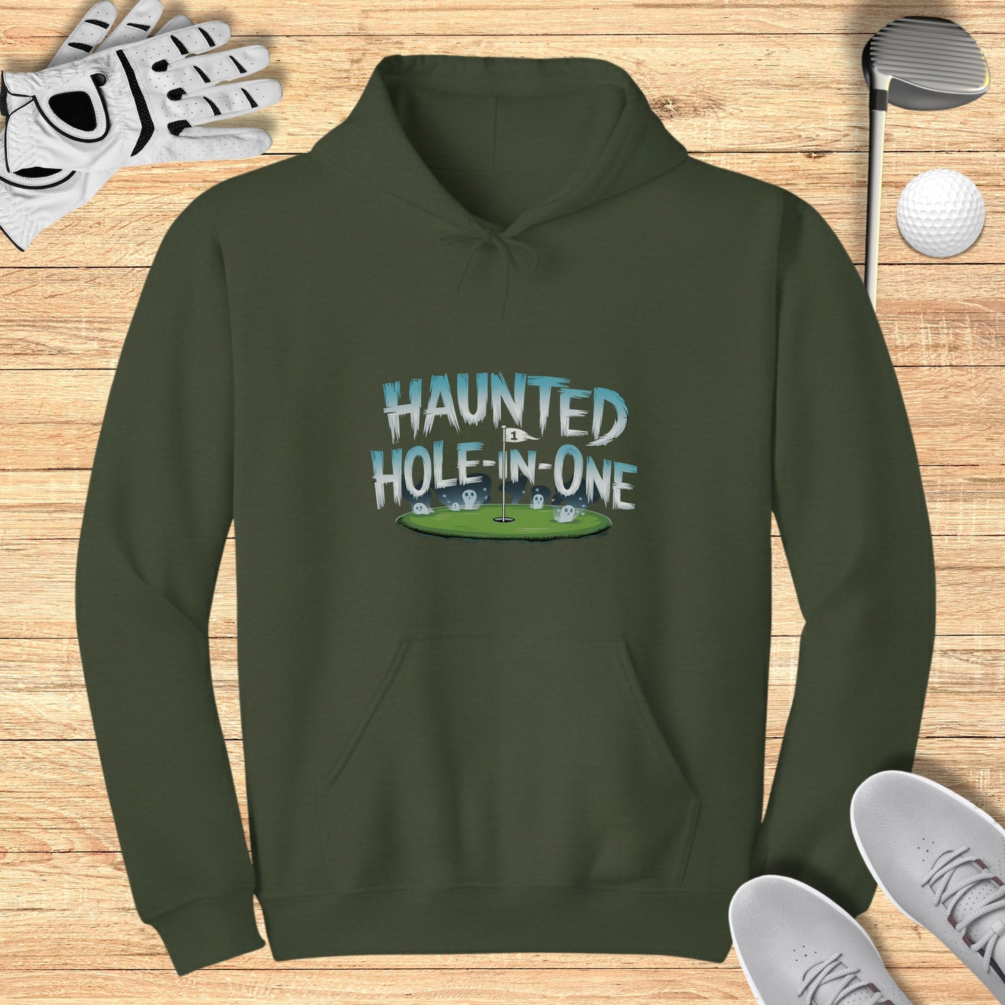 Haunted Hole In One Hoodie