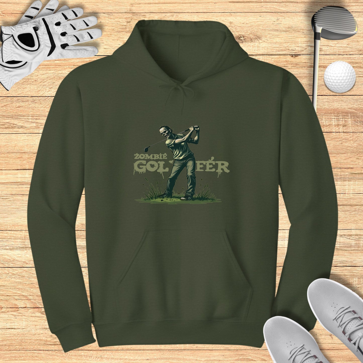 Zombie Golfer Hoodie