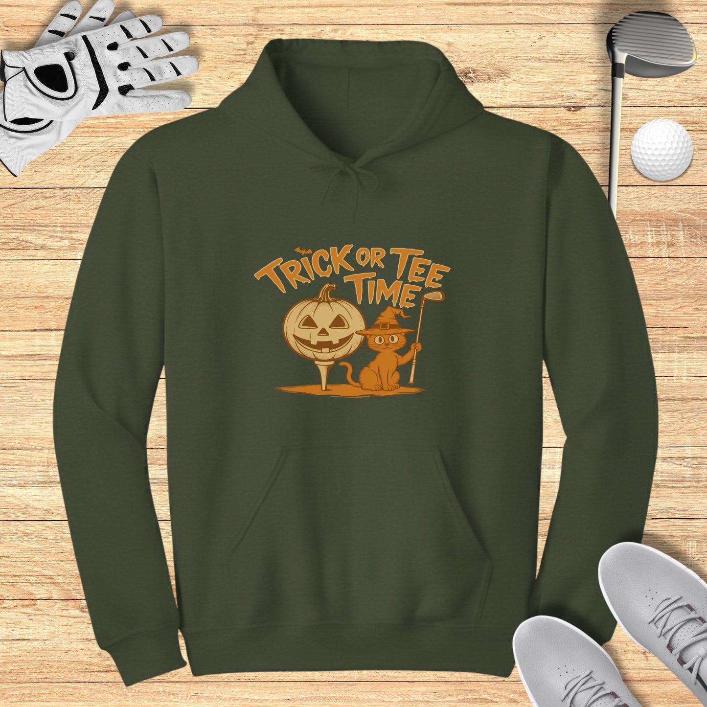 Trick or Tee Time Hoodie