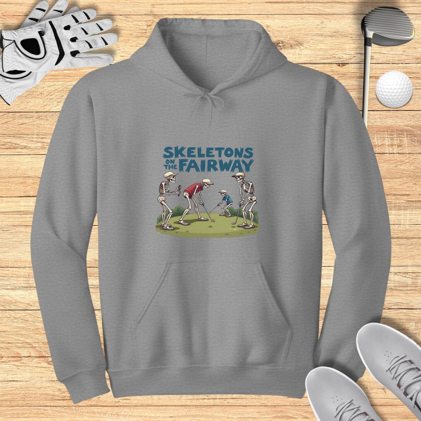 Skeletons on the Fairway Hoodie