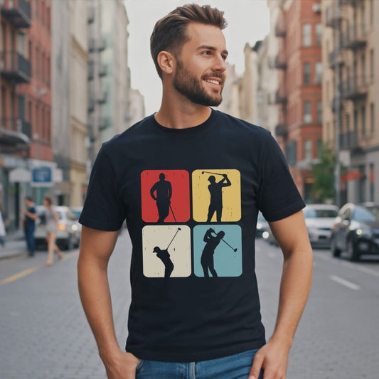 Retro Golf Silhouette T-Shirt
