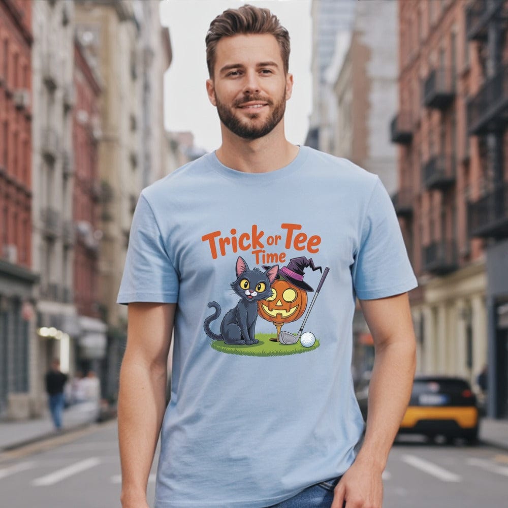 Trick or Tee Time T-Shirt - Funny Golf Tee by Swing Epic