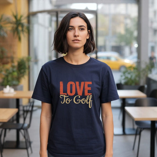 Love to Golf T-Shirt - Funny Golf T-Shirt by SwingEpic