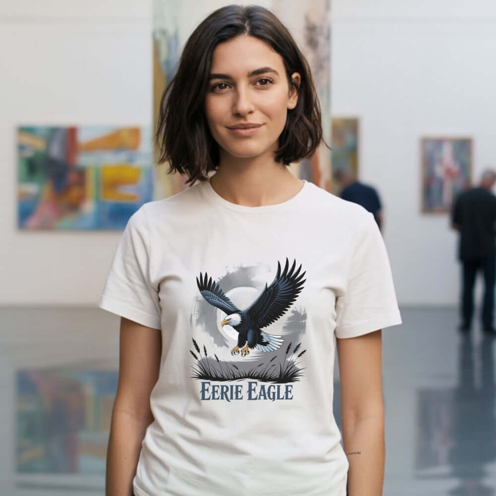 Eerie Eagle T-Shirt - Funny Golf Tee by Swing Epic