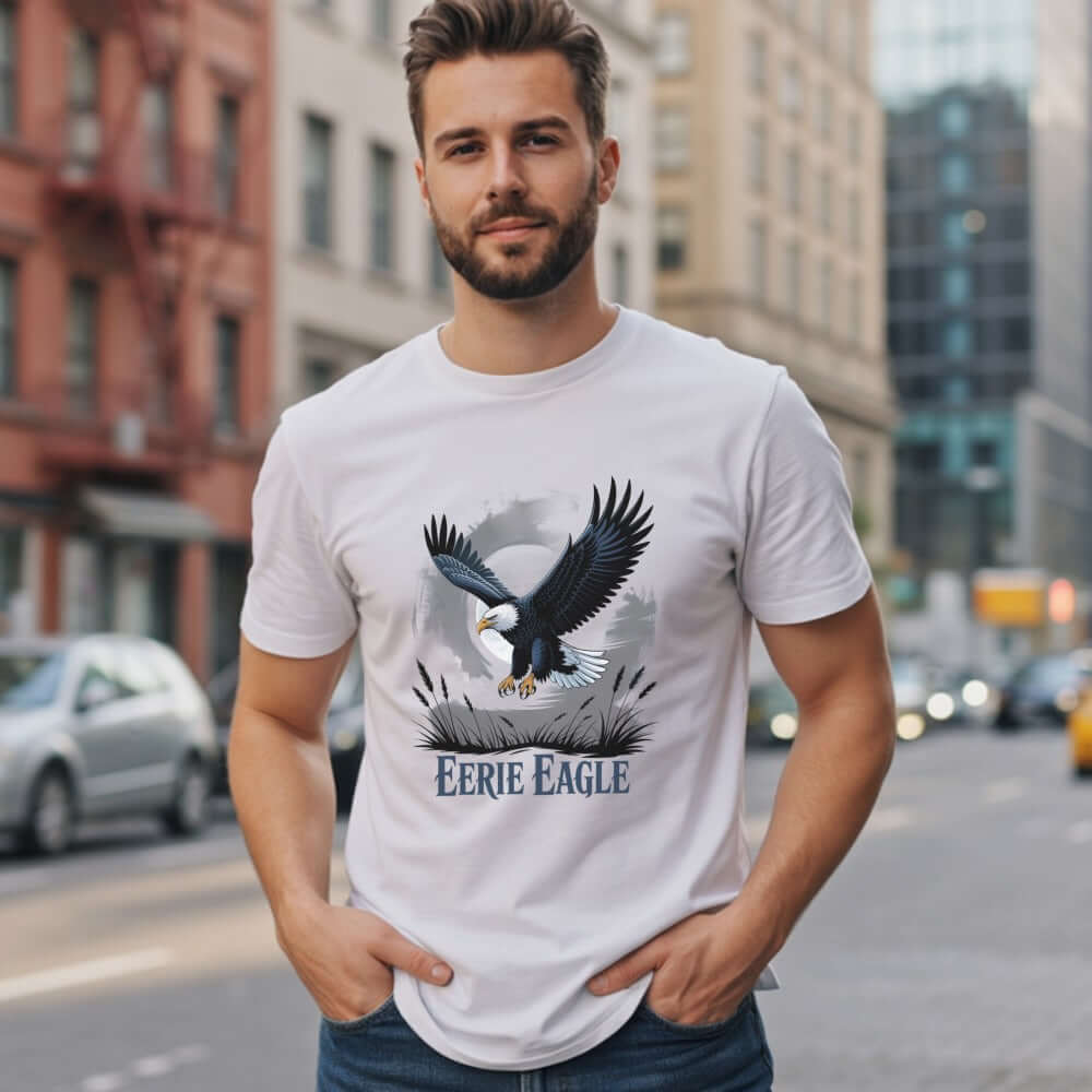 Eerie Eagle T-Shirt - Funny Golf Tee by Swing Epic
