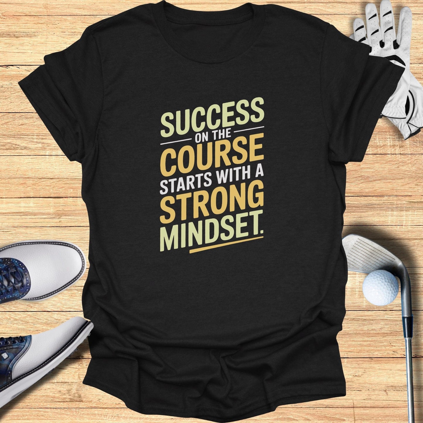 Success on the Course T-Shirt - Funny Golf Tee by Swing Epic