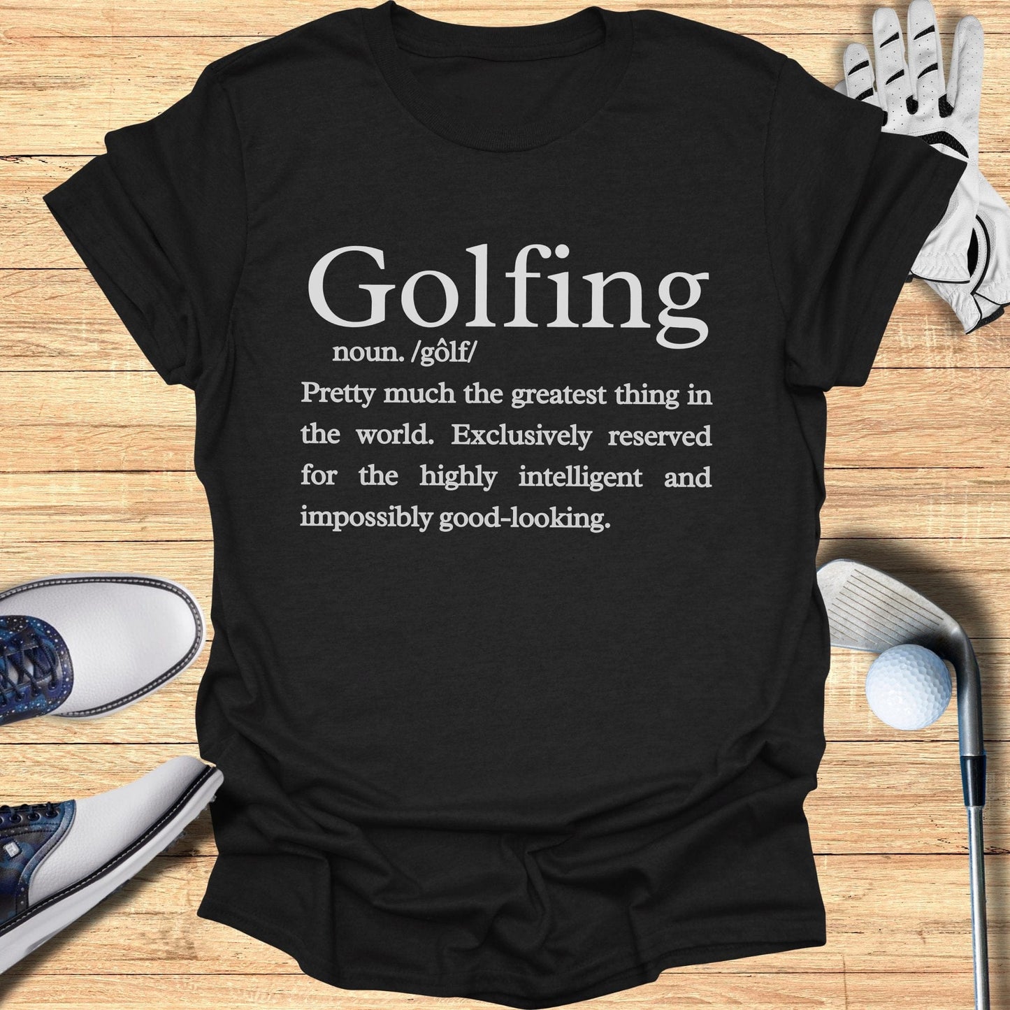 Golfing Definition T-Shirt - Funny Golf Tee by Swing Epic