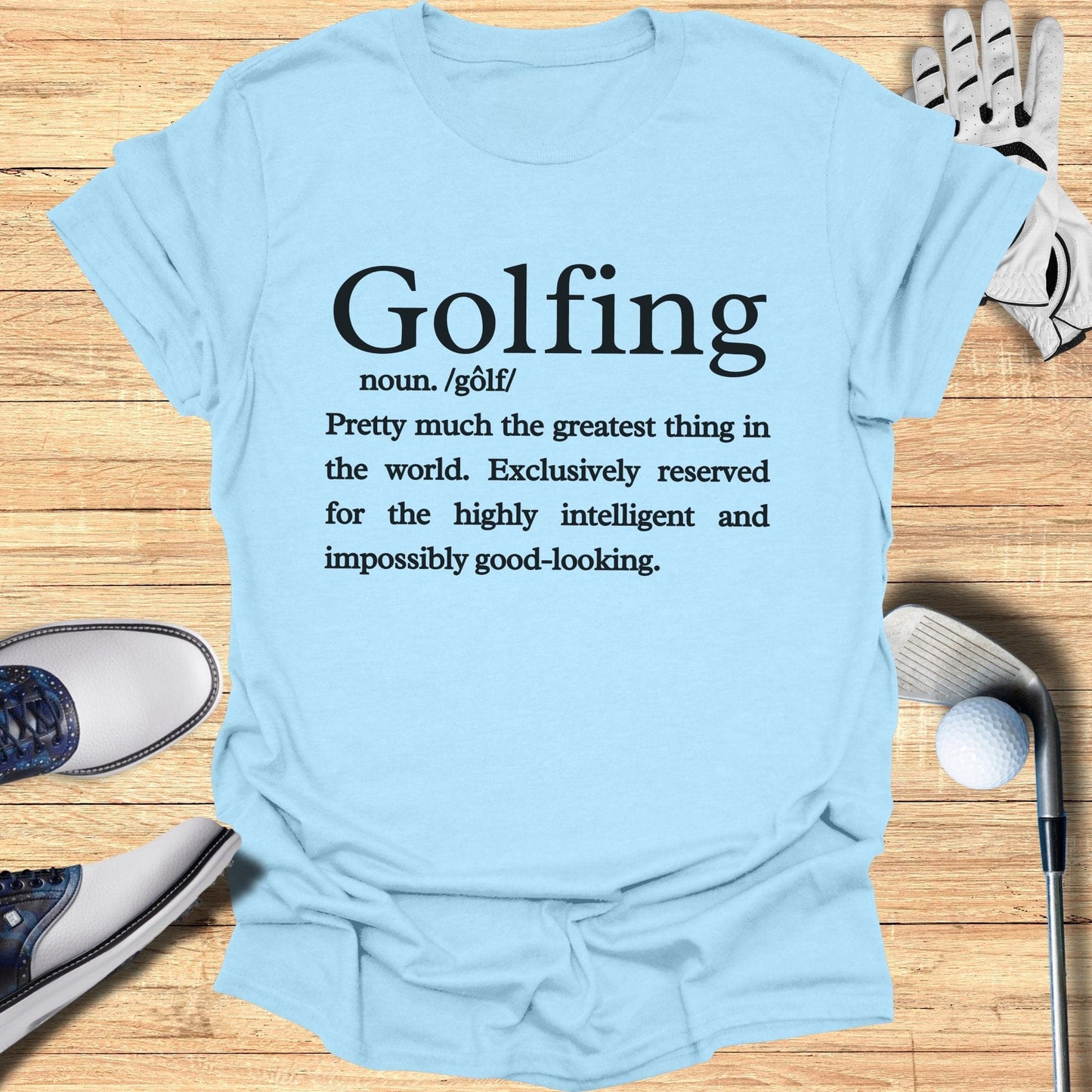 Golfing Definition T-Shirt - Funny Golf Tee by Swing Epic