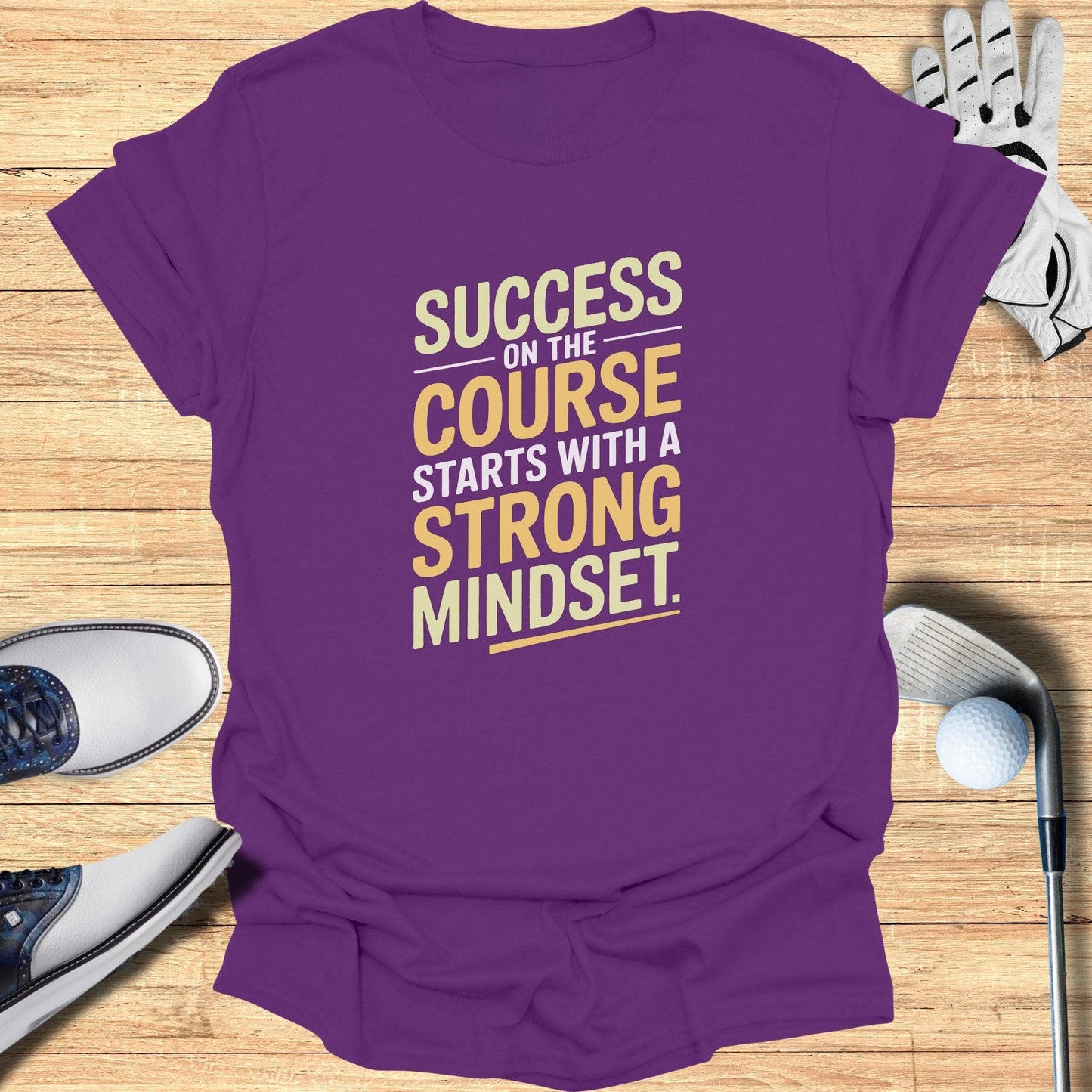 Success on the Course T-Shirt - Funny Golf Tee by Swing Epic