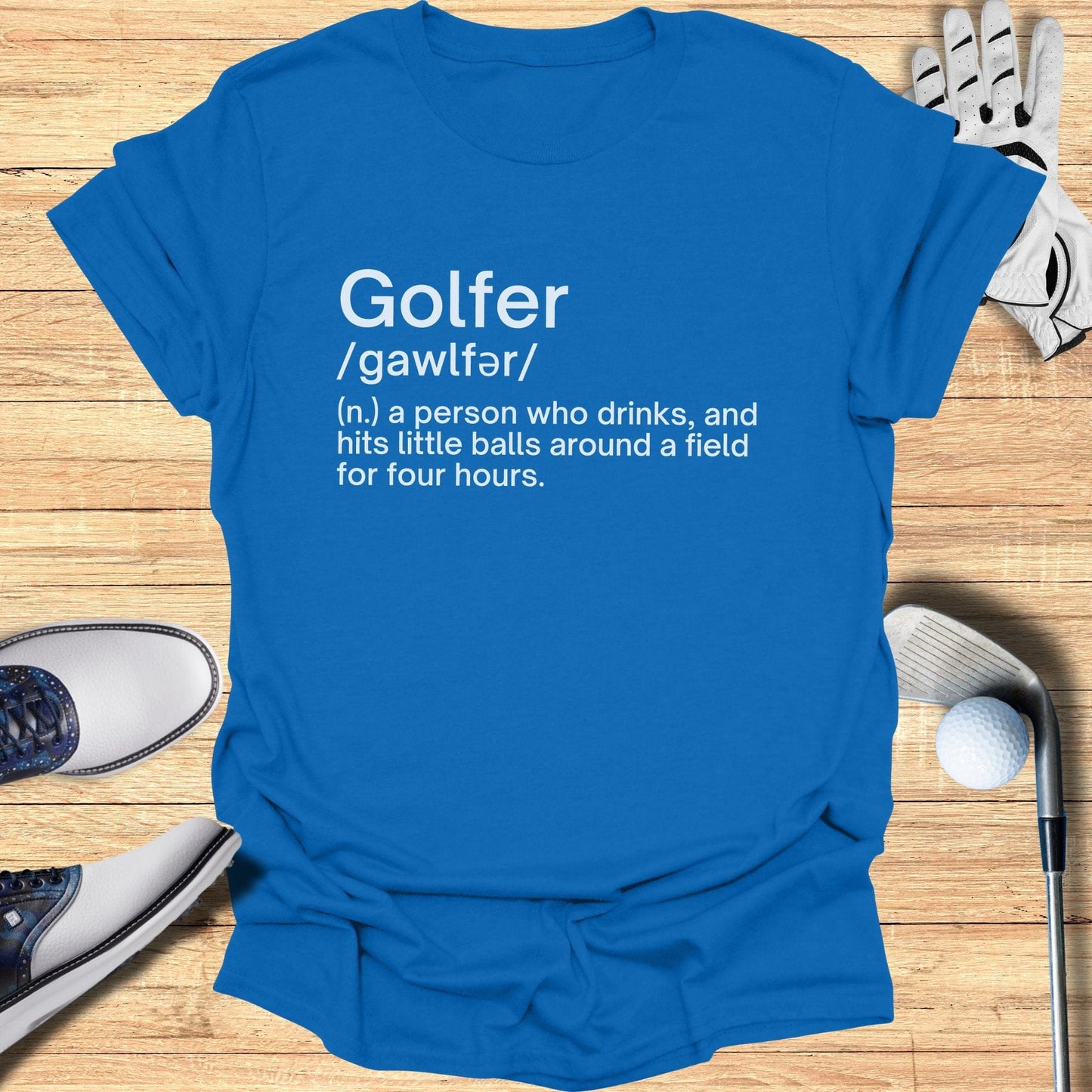 Golfer Definition T-Shirt - Funny Golf Tee by Swing Epic