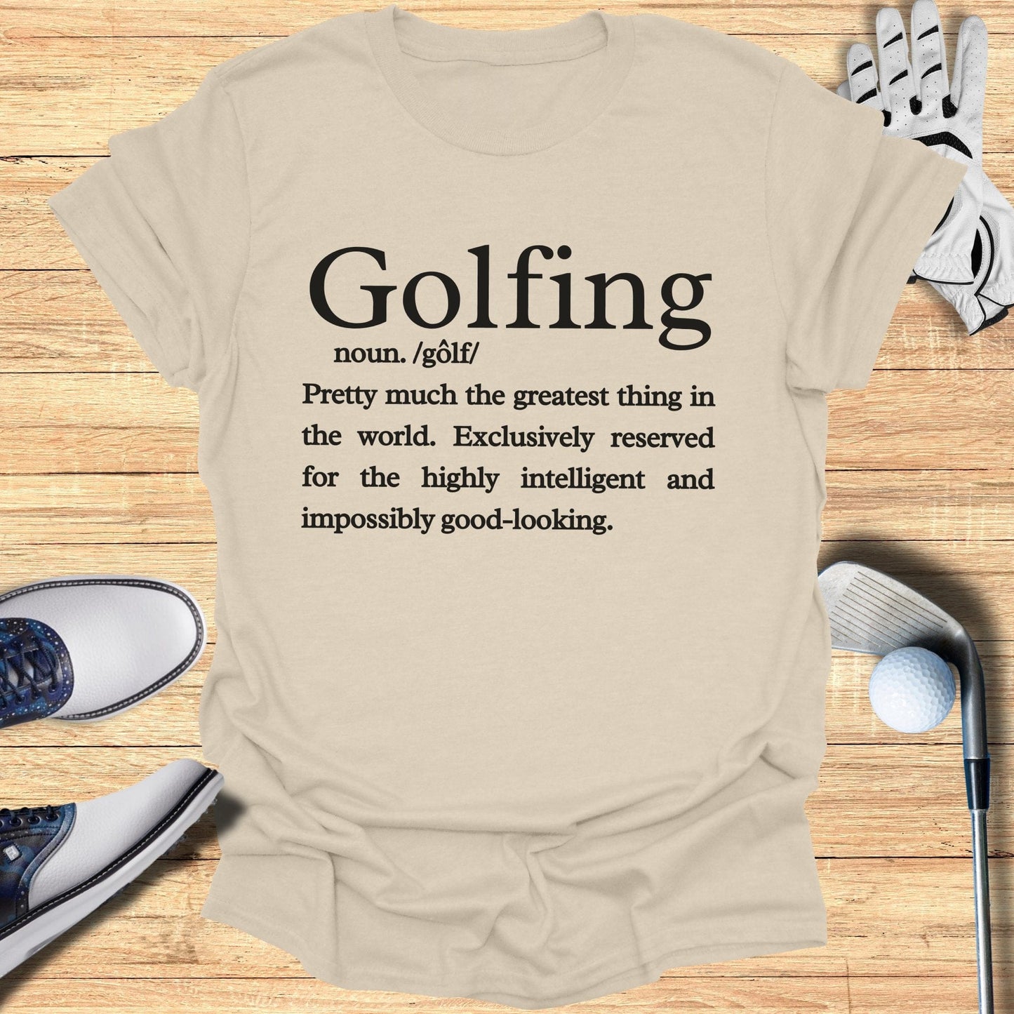 Golfing Definition T-Shirt - Funny Golf Tee by Swing Epic