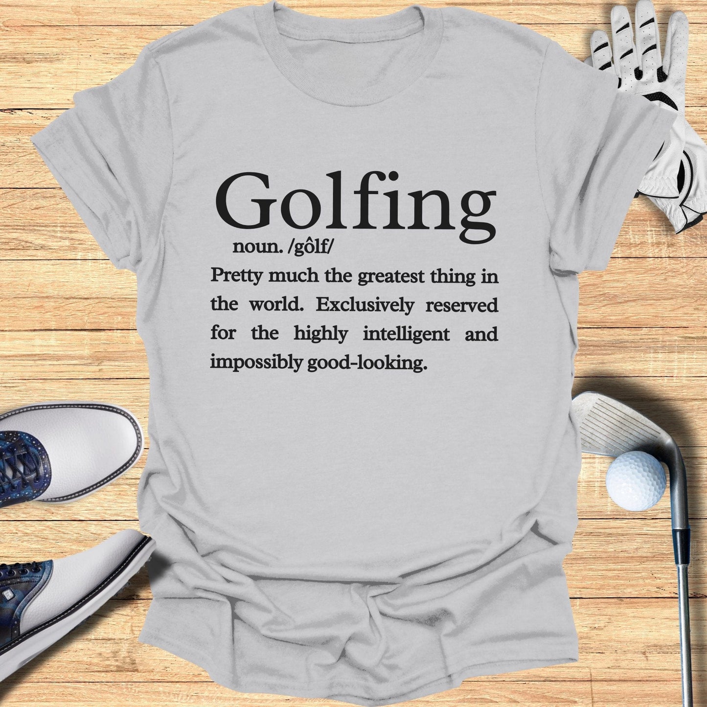 Golfing Definition T-Shirt - Funny Golf Tee by Swing Epic