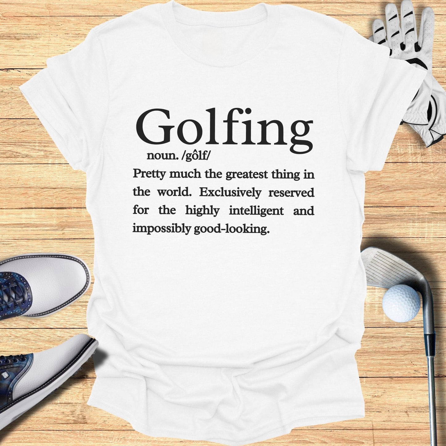 Golfing Definition T-Shirt - Funny Golf Tee by Swing Epic