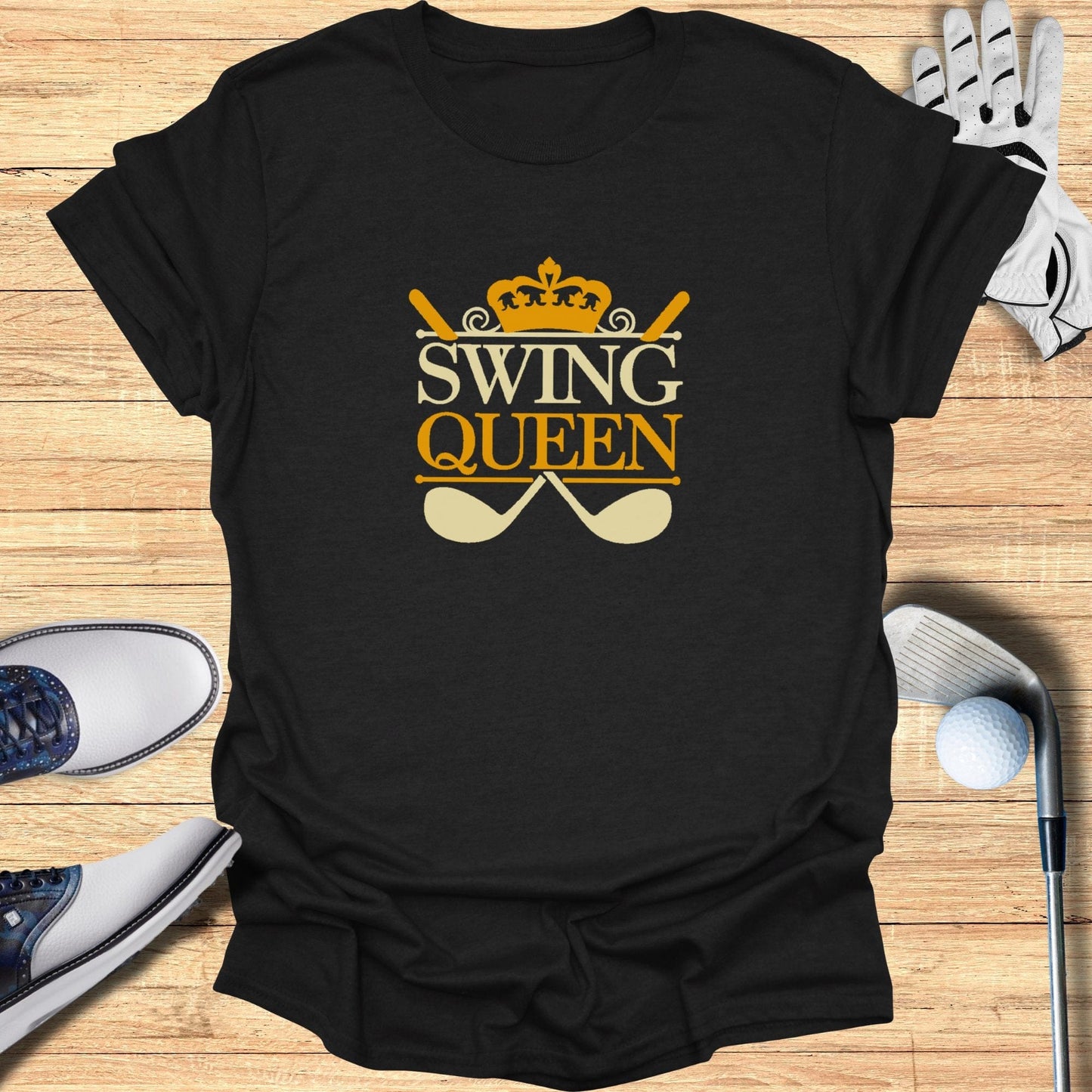 Swing Queen T-Shirt - Funny Golf Tee by Swing Epic