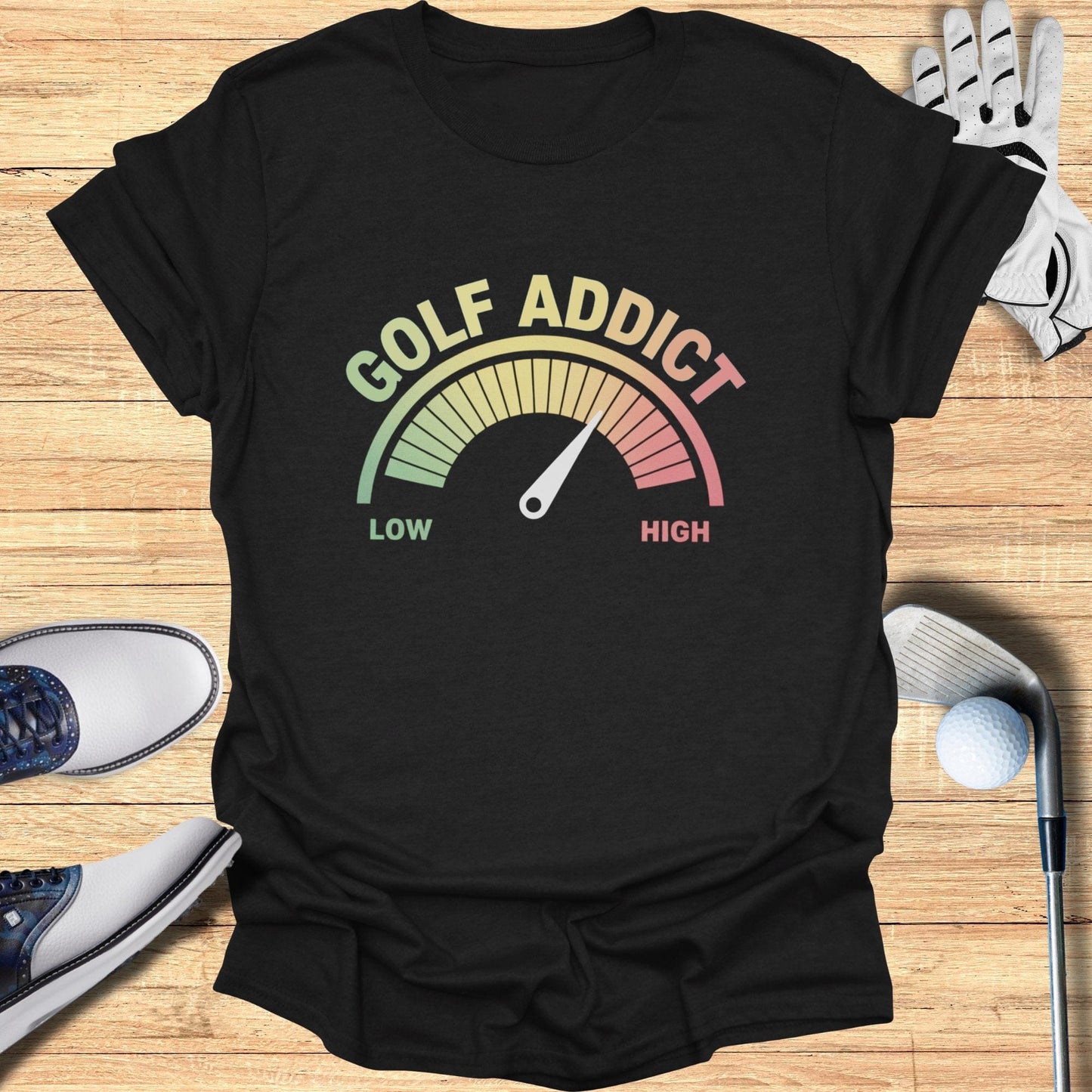 Golf Addict T-Shirt - Funny Golf Tee by Swing Epic