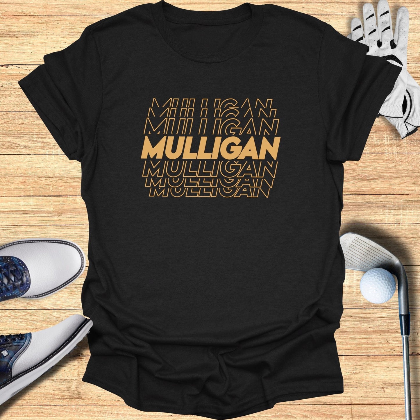 Mulligan Golf T-Shirt - Funny Golf Tee by Swing Epic