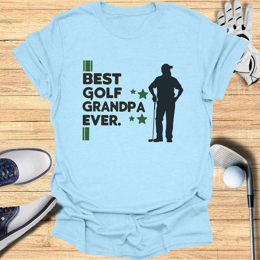 Best Golf Grandpa Ever T-Shirt - Funny Golf Tee by Swing Epic