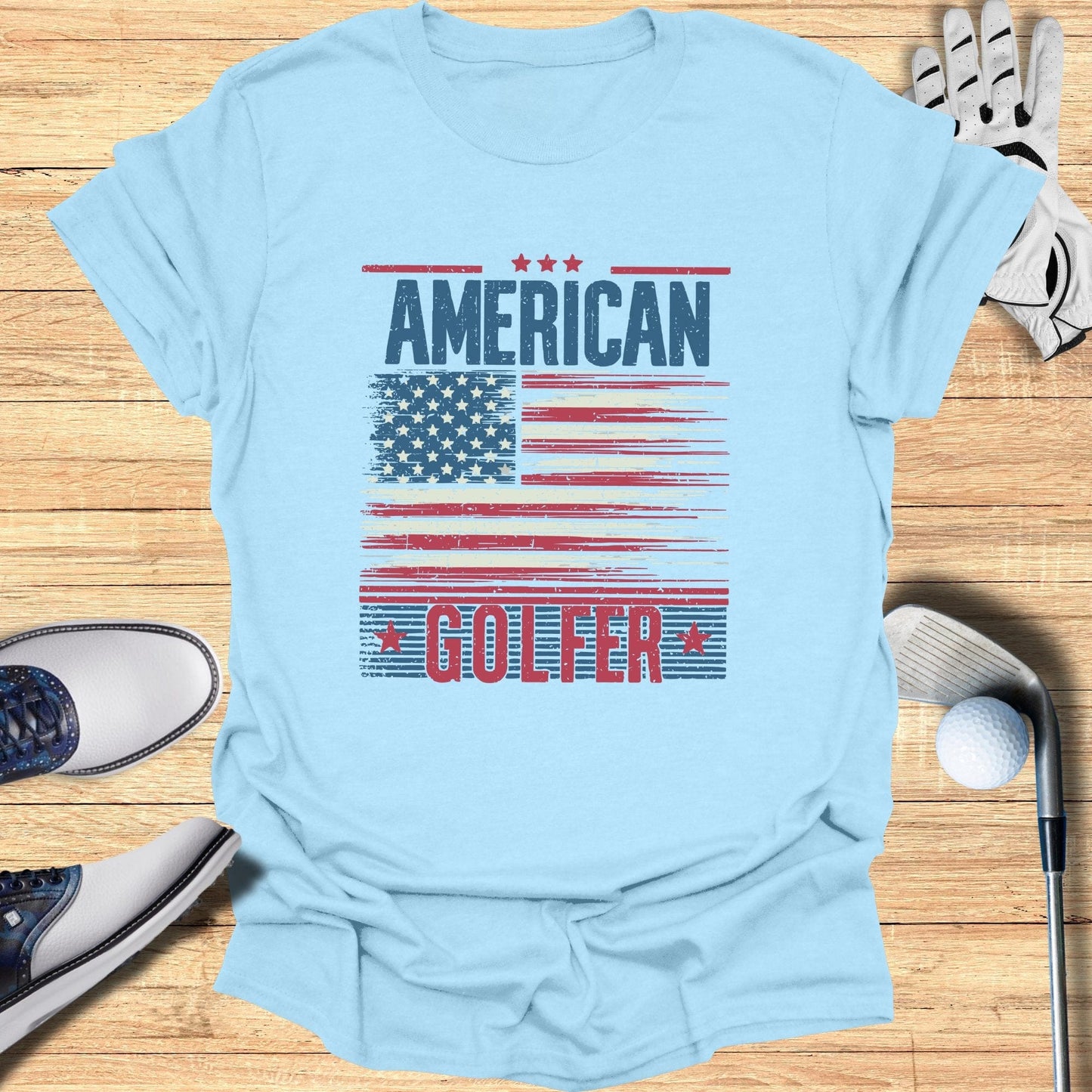 American Golfer T-Shirt - Funny Golf Tee by Swing Epic