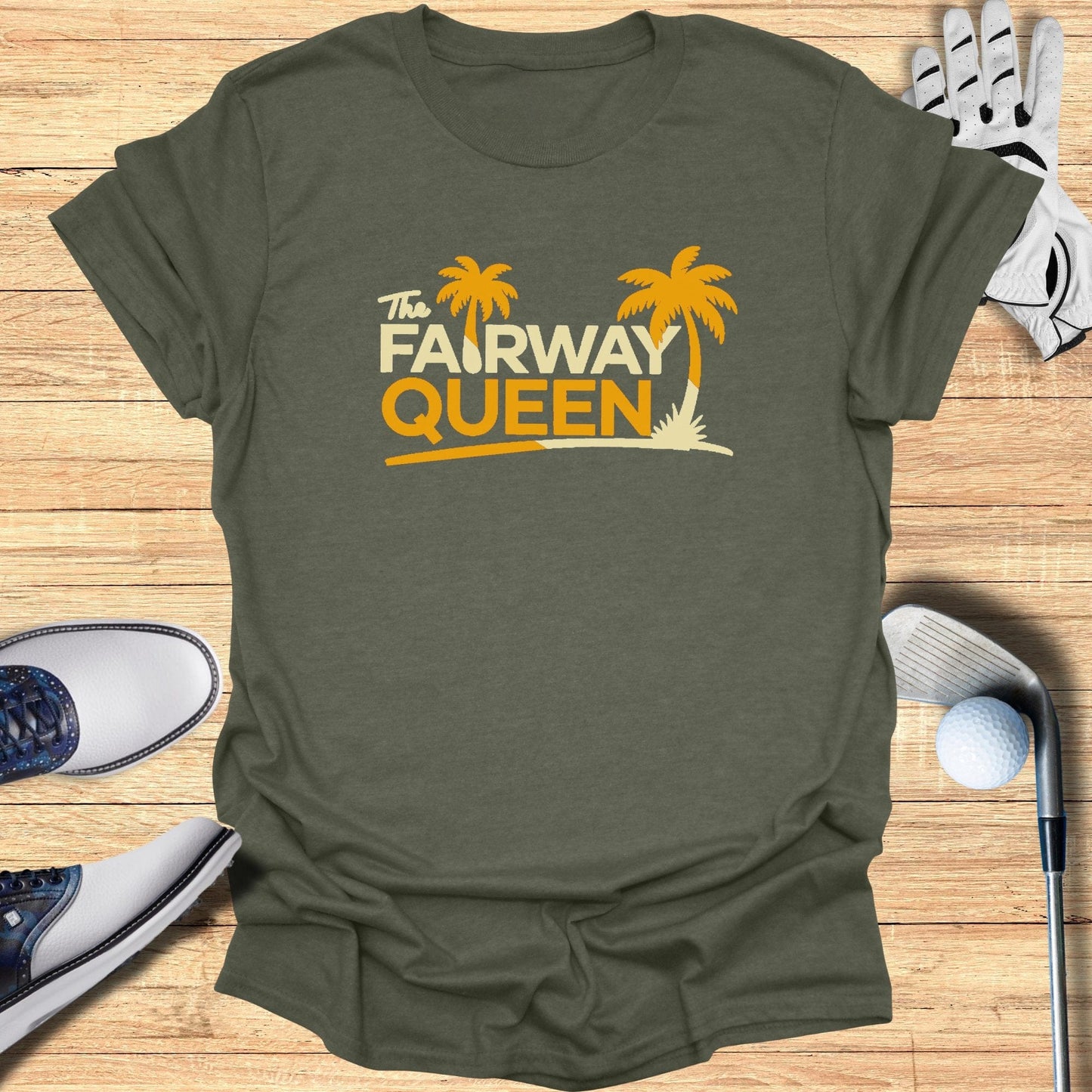 Fairway Queen T-Shirt - Funny Golf Tee by Swing Epic