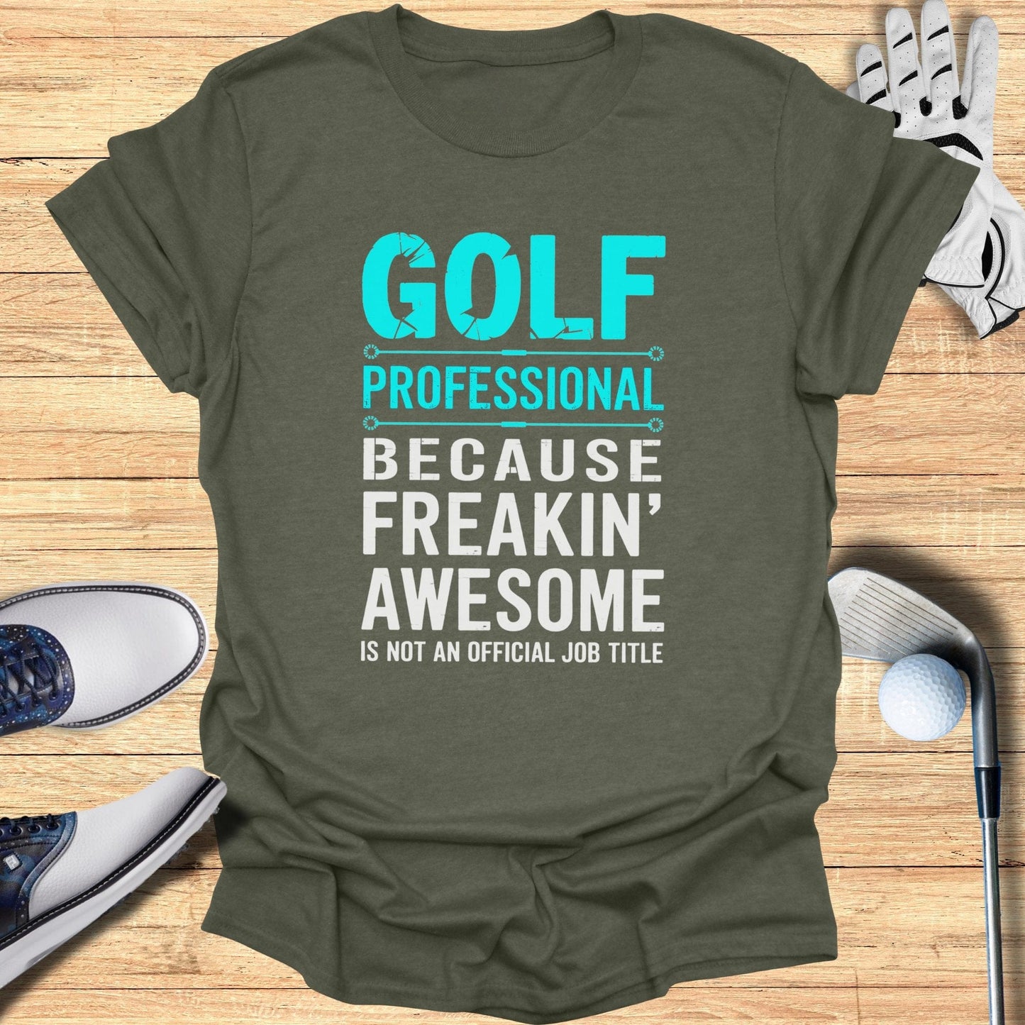 Golf Professional T-Shirt - Funny Golf Tee by Swing Epic
