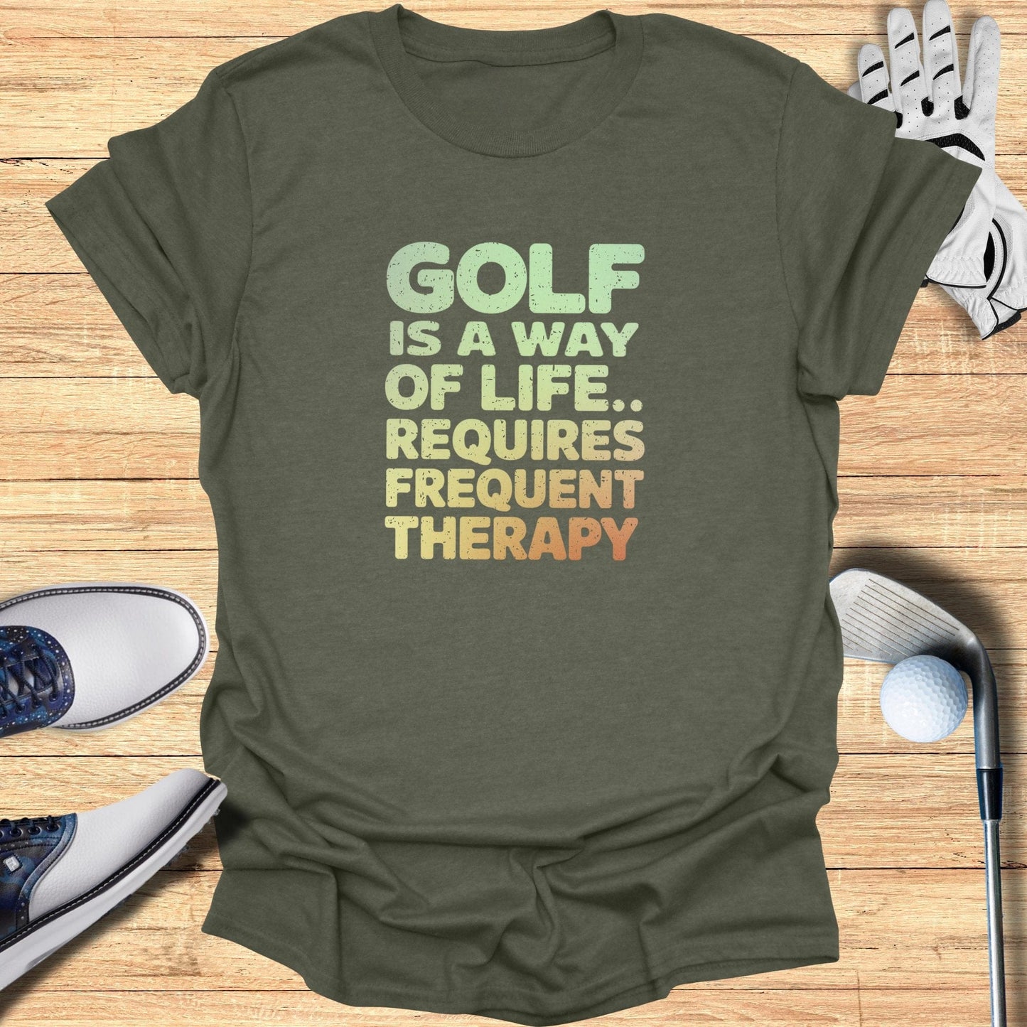 Golf Is A Way Of Life T-Shirt - Funny Golf Tee by Swing Epic