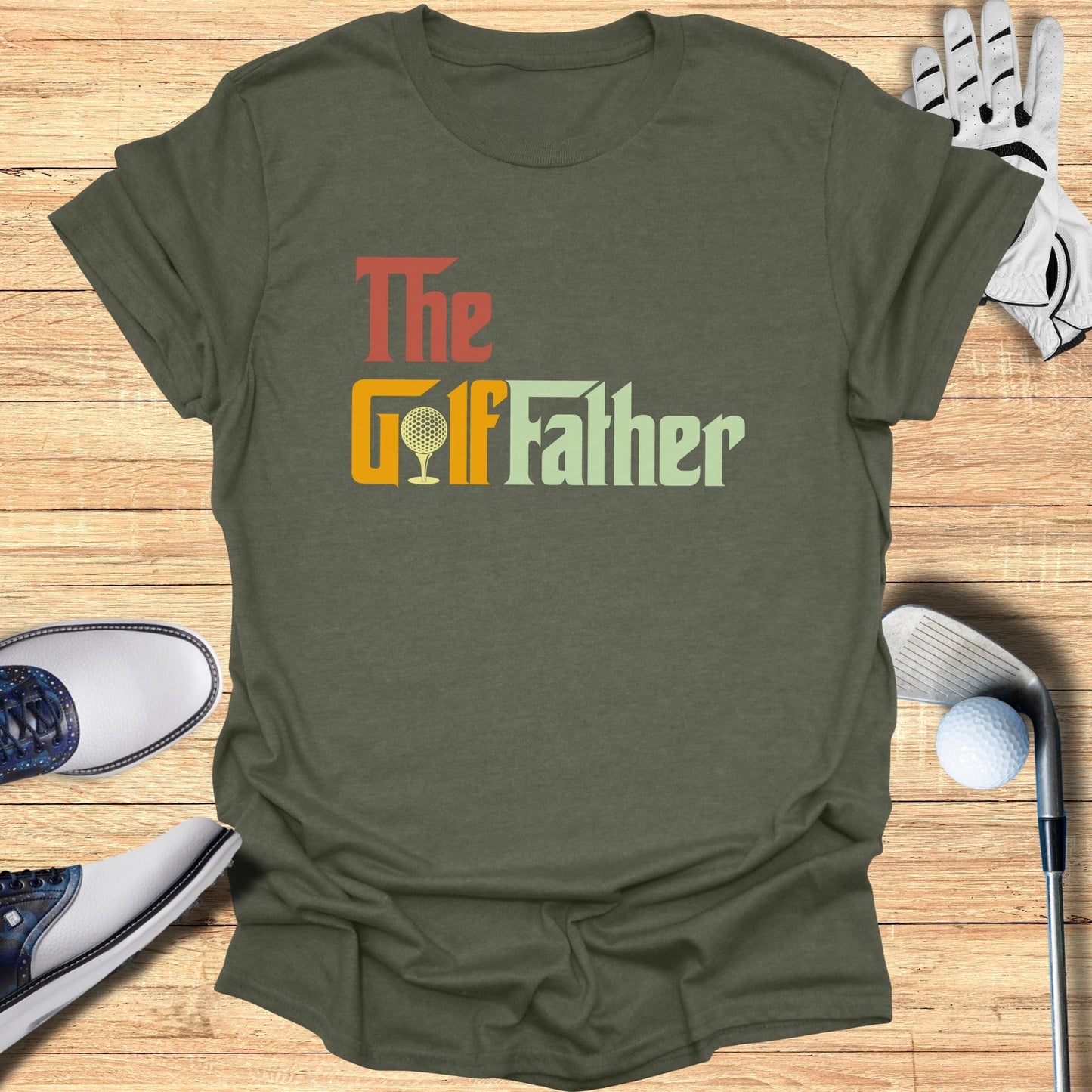 The GolfFather T-Shirt - Funny Golf T-Shirt by SwingEpic